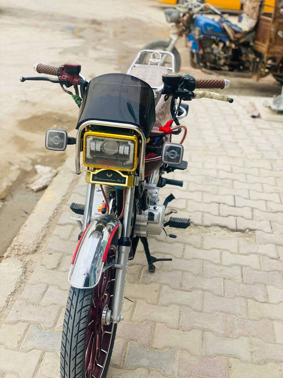 السلام عليكم دراجه اخت الجديد مديل 2025 ترايك وين ماتريد للمراوس فقط *********** المكان البدير
