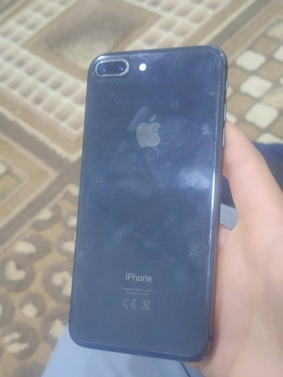 السلام عليكم متاح ايفون 8 بلص ذاكره 256 بطاريه 100 مبدله شاشه 3 خيارات شرط اصليه ما مبدله 
بصمه ✅
نت.   ✅
اتصال✅
شحن ✅ شرط قطاره 
كامرات ✅ طبع 
سعره 75 بمجال بسيط 
مكاني موصل ايسر حي صدام 
***********
