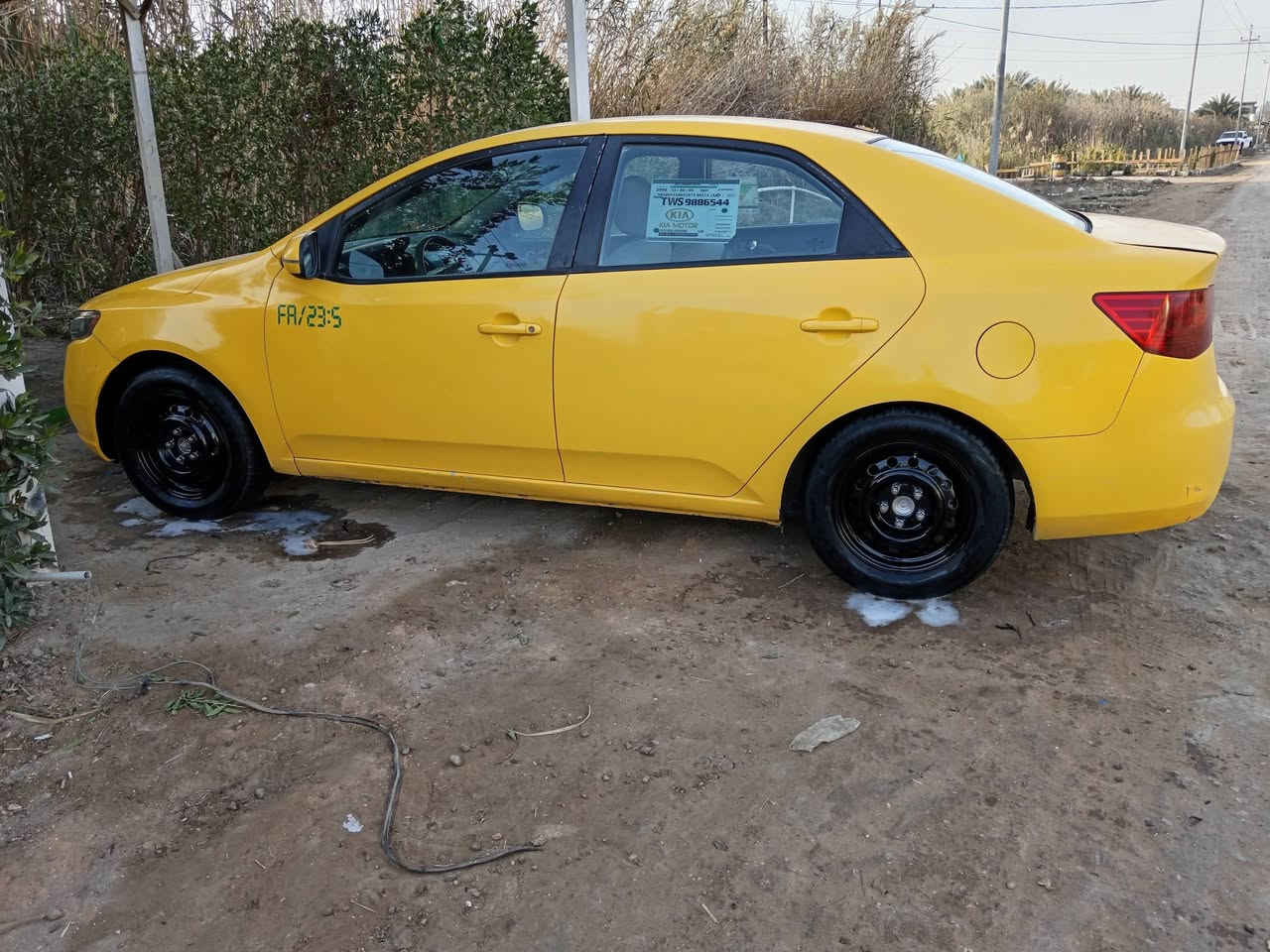 يالله فورتي ٢٠١٣
رقم بغداد سنويه لل ٣١كير محرك حساسين المرغوب جاهزه السياره تبريد حدادية تخم تاير كله جديد ضرر جاملغ امامي الباقي كله ليبل واحد مثل ما موضح بصور السعر ٩٠ الرقم ***********
