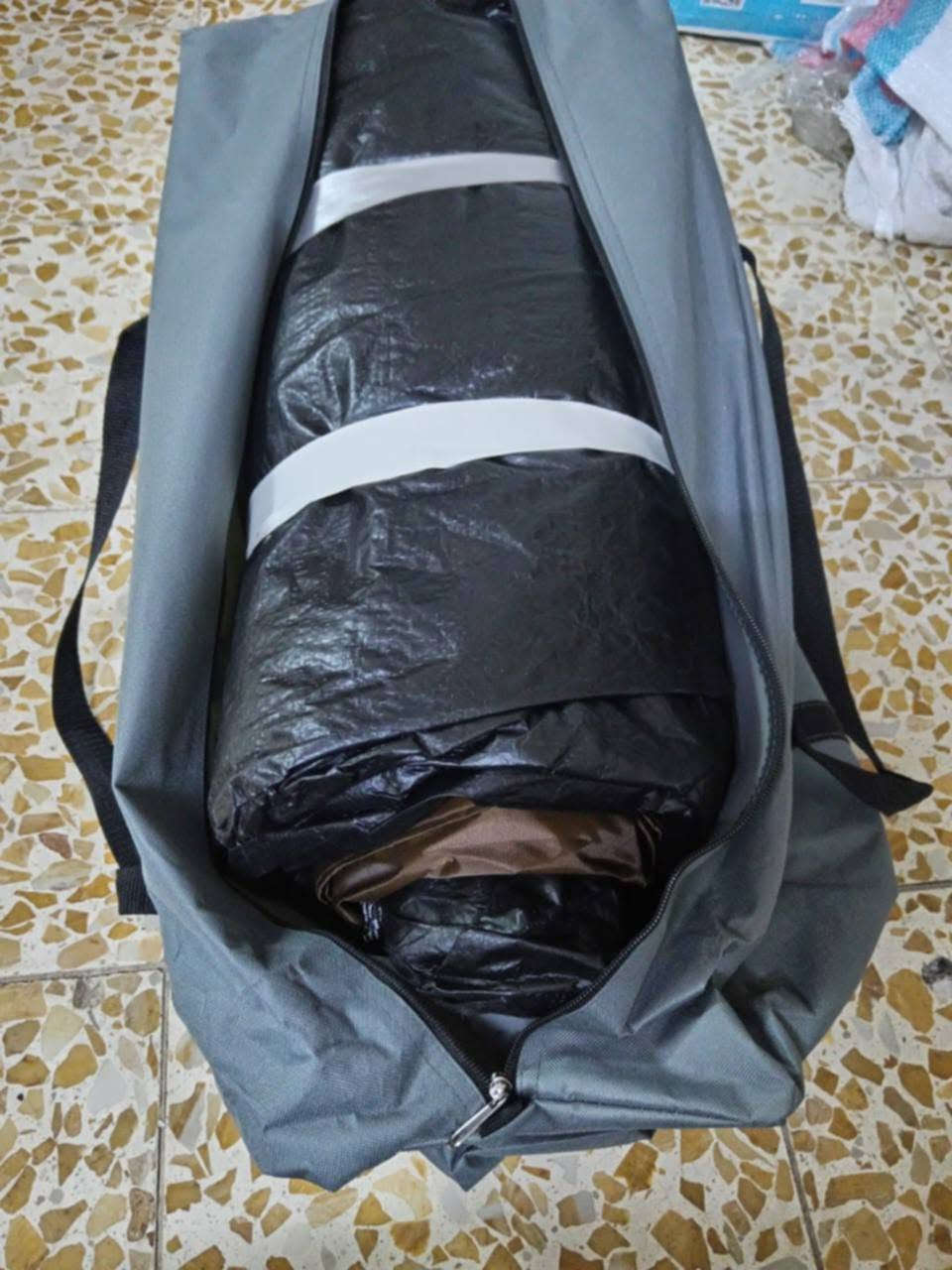 خيم مختلف الأنواع والأحجام والاسعار مكانهن بغداد ظباط حي القاهرة تلفون *********** او *********** الخطين بيهن واتساب
علق ع الصوره يجيك سعرها بتعليق مو خاص
 توصيل بغداد فقط 5 او تعال اخدها هلا بيك توصيل محافظات ماعندي اعتذر منكم اخوتي
