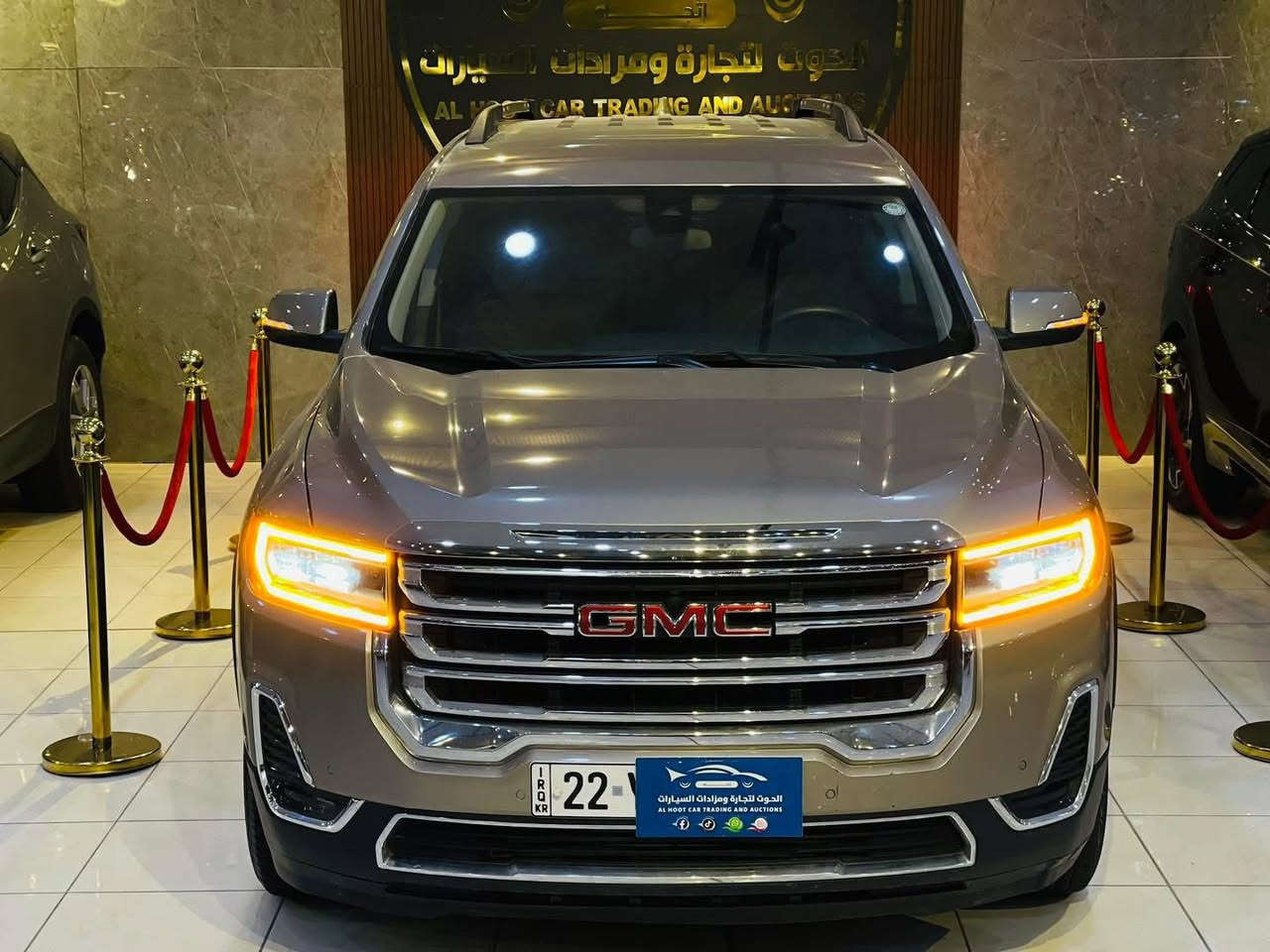 سلام عليكم اكاديا موديل 2023 صبغ جاملغ امامي بدون دواخل محرك 4 سلندر رقم اربيل مواصفات حساس امامي رادار امامي حساس خلفي رادار خلفي***********
