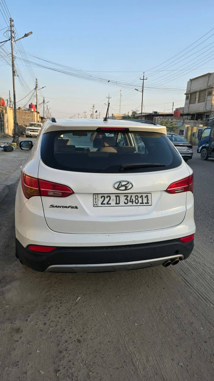 سنتافي موديل 2014  خليجي محرك 2400 دوش مكفوله من الصبغ بيه بارد بسيط رقم اربيل *********** والسنوية مجدده نهاية2028  العنوان البصره المعقل السعر 160
