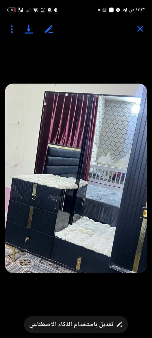 غرفه تركيه 9قطع جدا نضيفه السعر 800وبيهه مجال


**إذا كنت صاحب هذا الإعلان وتريد حذفه لأي سبب، رجاءا أرسل رسالة إلى الدعم الفني**