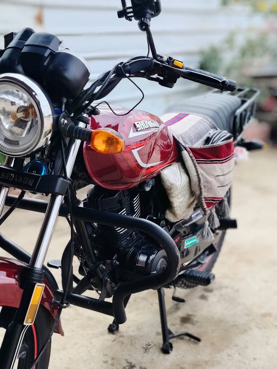 سلام عليكم عندي دراجه شانك مديل 2026 دراجه جديده زيرو مكان كربلاء الحسينيه الاتصال ***********
