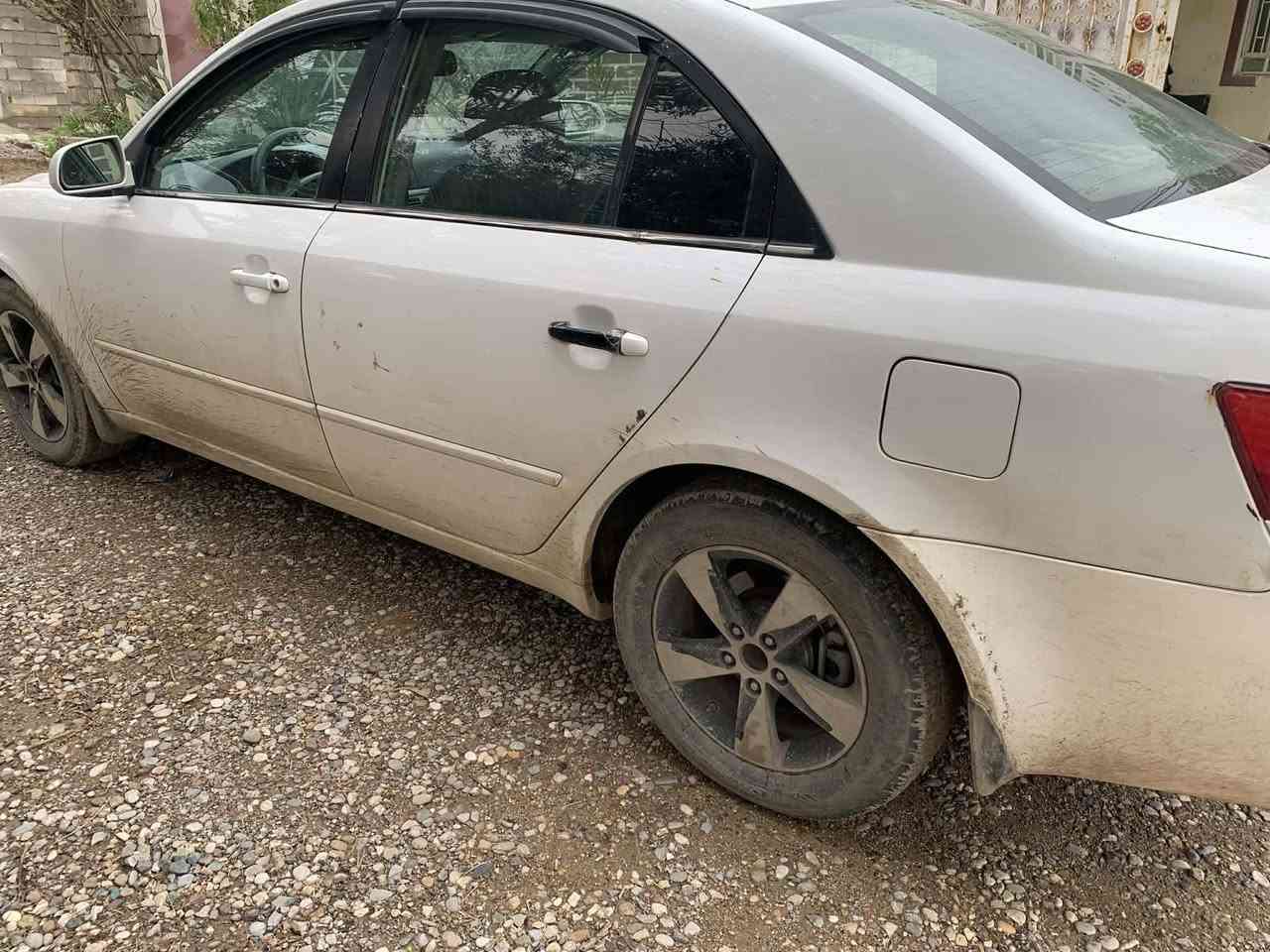 سوناتا 2008امريكي محرك 6 فول مواصفات ضرر صندوك فقط بدون دواخل صبغ حزام لجماليه هيا اقل الحزام  رقم بغداد بأسمي كامله أخر برغي كير محرك تبريد كهرباىيات جاهزه من كلشي سعر 88 مكان سياره ديالى تصال ***********
