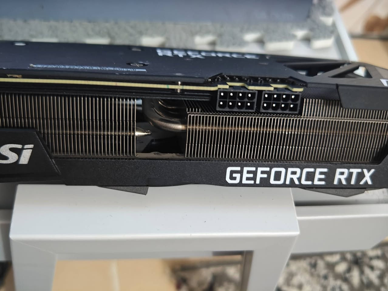 RTX 3070TI 3FAN MSI
كل شي بيه مضبوط، الحرارة والـ FPS بالألعاب، بس مشكلته الوحيدة إنه بين فترة وفترة الشاشة تطفى وترجع أو يرست، فما أعرف شلون يتصلح.

توصيل موجود لكل محافظات 

٣٨٠ الف


**إذا كنت صاحب هذا الإعلان وتريد حذفه لأي سبب، رجاءا أرسل رسالة إلى الدعم الفني**