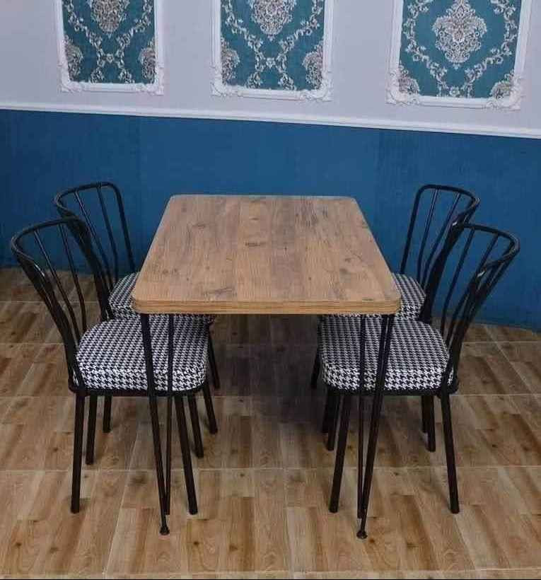 عرض خاص لاخر القطع 
 السعر (99) الف😍
ميز خشب ضد الماء مع 4 كراسي حديد
البظاعه تركيه نوعيه درجه اولى
 شرط الفحص امام المندوب
الميز مغلف بماده عازله للماء💧
الكراسي يتحمل وزن 250 كيلو
قياس الميز 110×70 سم
رقم الحجوزات *********** بغداد, العراق
