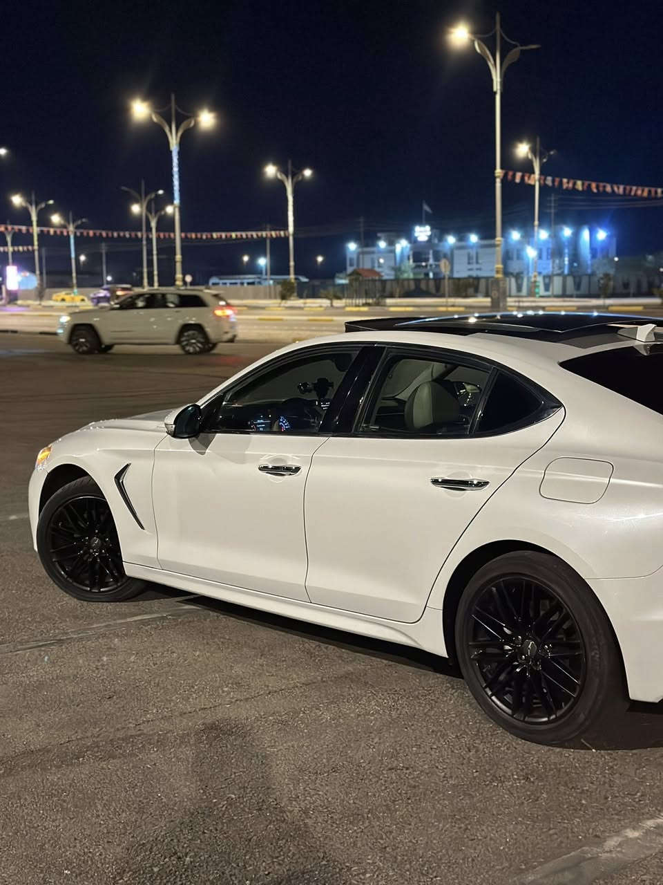 جينسز 70 G 💎
موديل 2019 🔅
رقم بغداد نكليزي مداور ثاني يوم 🚸
مواصفات فول 1/1
كراسي كهرباء كراسي تدفئه تبريد ✔️
ستيرن تدفئه 🔴 فتحه سقف 
مري شفط كهرباء + اشاير بل مري 🔹
قطعتين تبريد تدفئه شغالات ✔️
بصمه تشغيل بصمه ابواب 🔸
سياقه ذاتيه + 5 انضمه قياده ♦️
كير موس كهربائي 🔔
مكينه 2000 تيربو طيراره ماشاء الله ✈️
شاشه كامره دواره حساس خلفي امامي 
حساس بل مري وبيه مواصفات خير من الله
حادث السياره خشم البنيد فقط صور الحادث والسونار بل منشور السياره ماشيه 70mi السياره كشره حلو نضيف دواخل نضيفه جلد الساره ماناقصه شي كامله 
السعر168 وبيه محال مكان السياره كربلاء
***********
