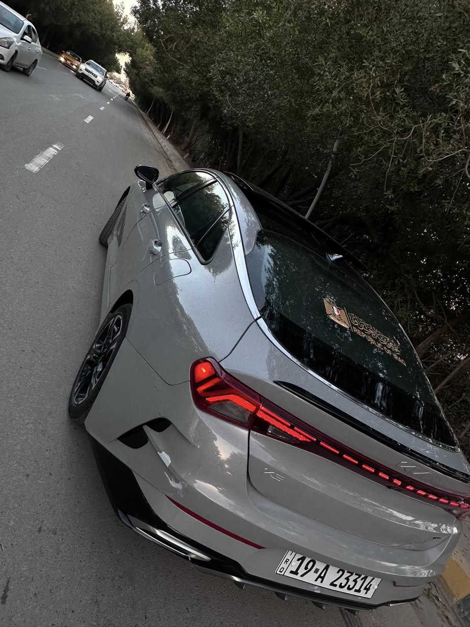 سلام عليكم k5 2023 جيتي لاين رقم كربلاء ماشيه ٣٥ الف 
سونار مرفق بالمنشور السعر 162 مكاني نجف ***********
