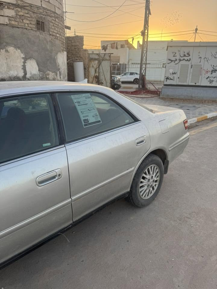 لام عليكم تيوتا مارك مديل 2000 سيارة نضيفة صبغ حزام سيارة مكينتهة جديدة مال رمبة ضربتهة دعامية بصفحة بس كفالة عامة تحويل باسمك ثاني يوم سيارة واللة نضيفة تجي وشوفة سعر خاص أو اتصال على هاذة رقم *********** وبي وتساب
