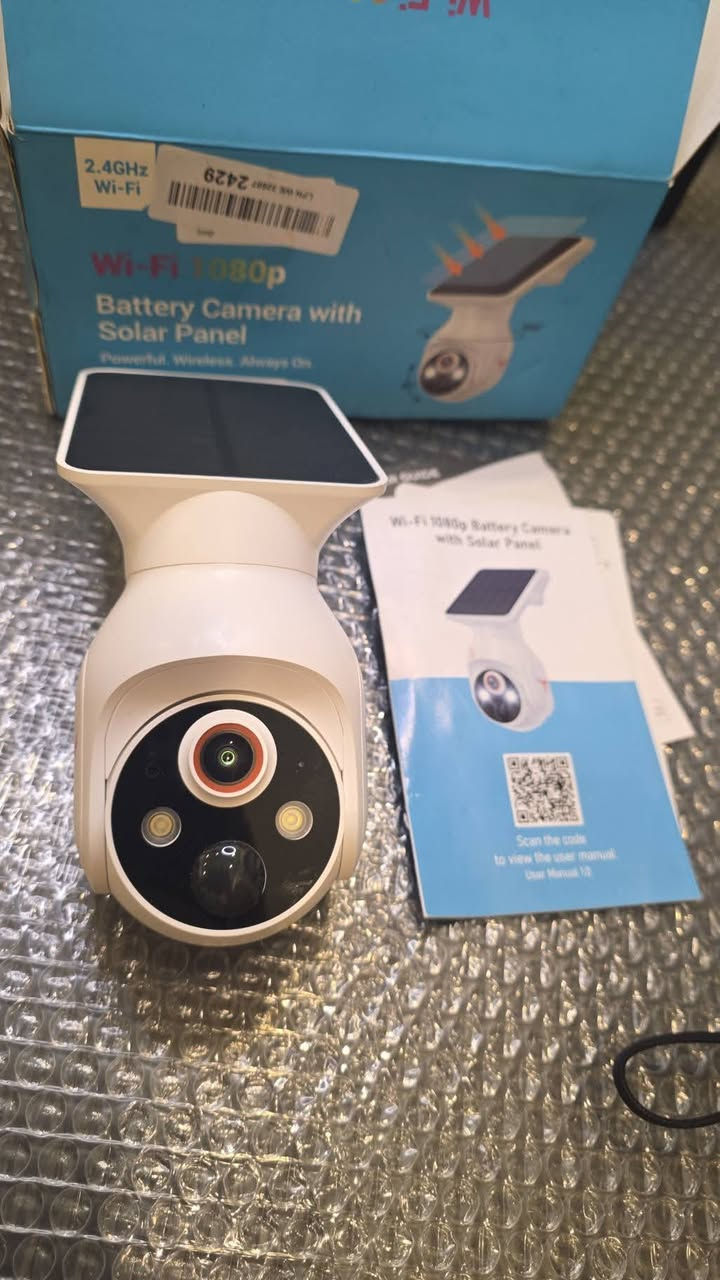 كاميرا مراقبة لاسلكية تعمل بالطاقة الشمسية ✅
متوفر 💢


**إذا كنت صاحب هذا الإعلان وتريد حذفه لأي سبب، رجاءا أرسل رسالة إلى الدعم الفني**