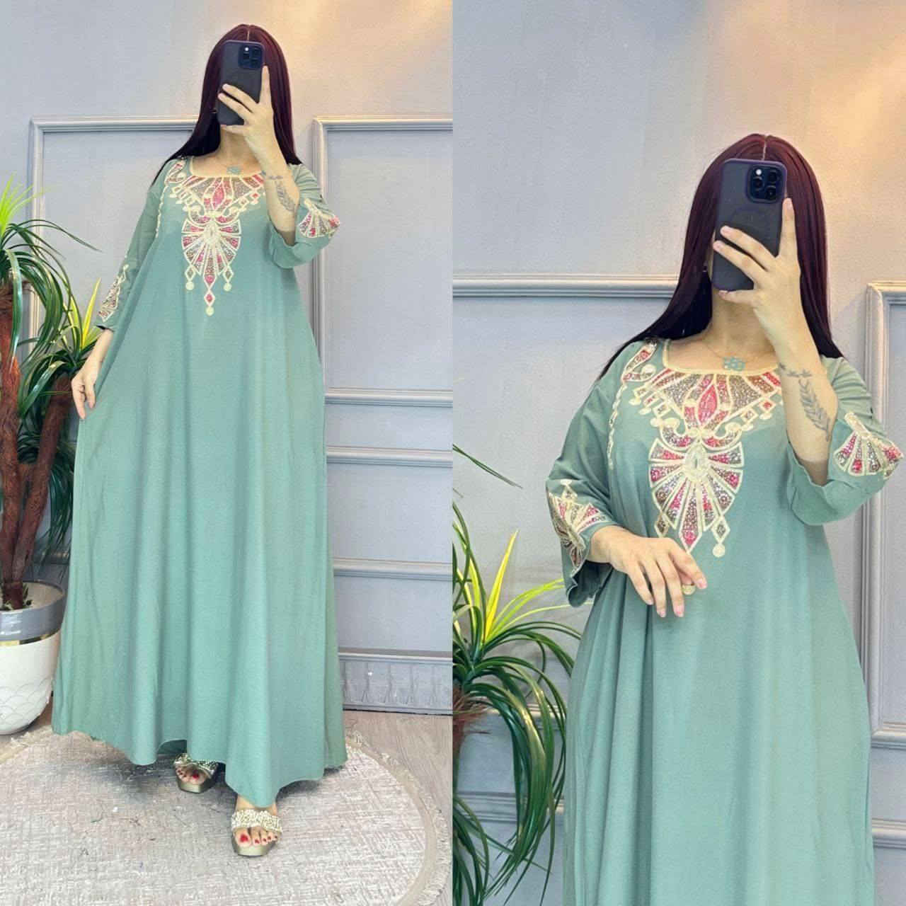 وصلت وجبة جديدة من الدشداشة الكشمير 
العروض عليها مستمرة 
١٢ الف فقط ✅✅

للحجز ***********
توصيل جميع المحافظات 5
