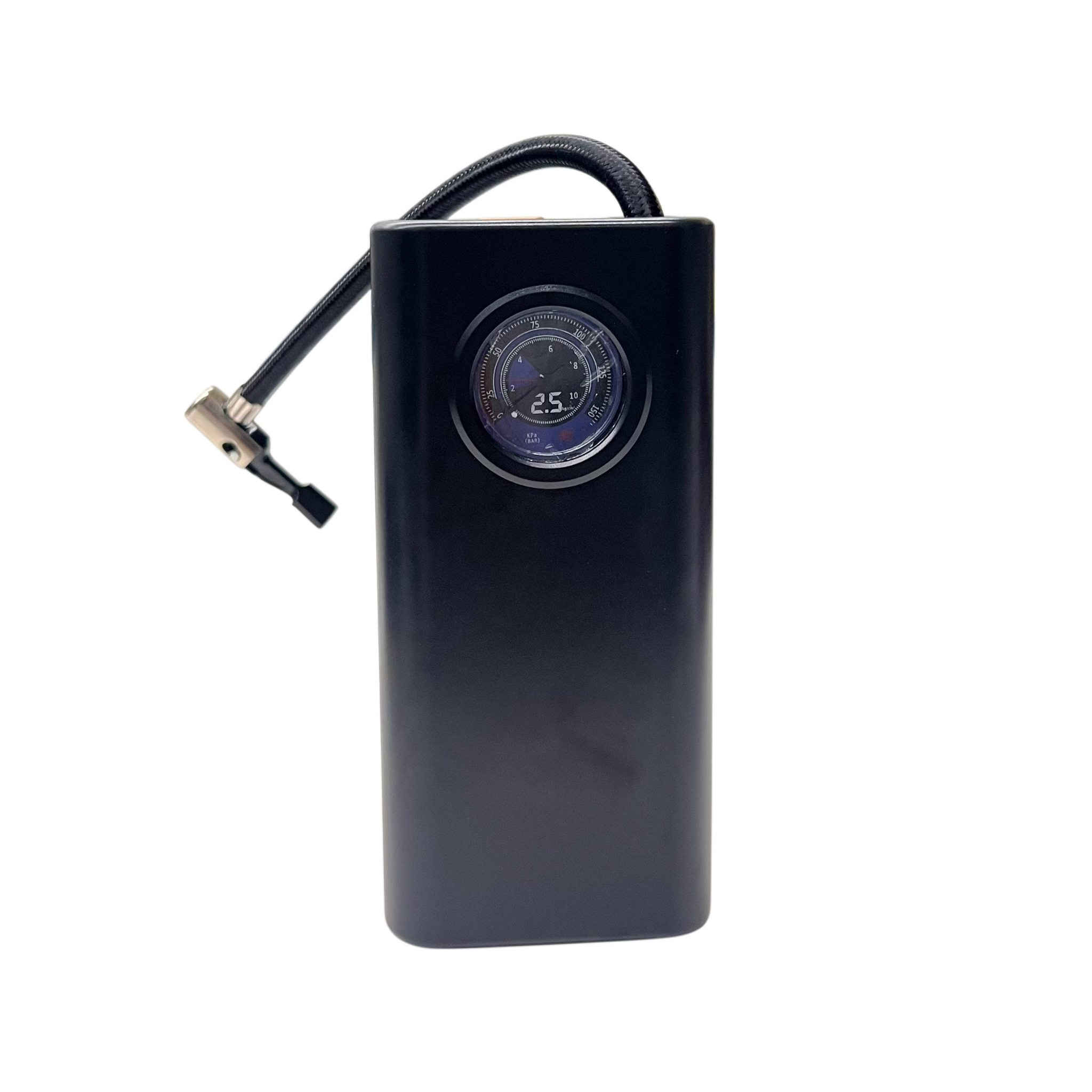 منفاخ هواء محمول لاسلكي متعدد الاستخدامات مع شاشة ضغط رقمية
حل عملي وسهل لنفخ الإطارات والكرات والمستلزمات الهوائية بسرعة، بحجم محمول مناسب للاستخدام اليومي والسفر.

• شاشة عرض رقمية لقراءة ضغط الهواء

• يعمل بالشحن وقابل للاستخدام بدون سلك

• يدعم عدة أوضاع وقيم للنفخ

• تشغيل سريع بزر واحد

• مناسب لإطارات السيارات والدراجات 
والكرات والمستلزمات الهوائية

• تصميم محمول بحجم صغير سهل الحمل والتخزين

• النوع: Air Portable Pump
• شاشة ضغط هواء رقمية
• تشغيل لاسلكي قابل للشحن
• خاصية One-button start
#للتواصل مراسلة الصفحة
#الجميع


**إذا كنت صاحب هذا الإعلان وتريد حذفه لأي سبب، رجاءا أرسل رسالة إلى الدعم الفني**