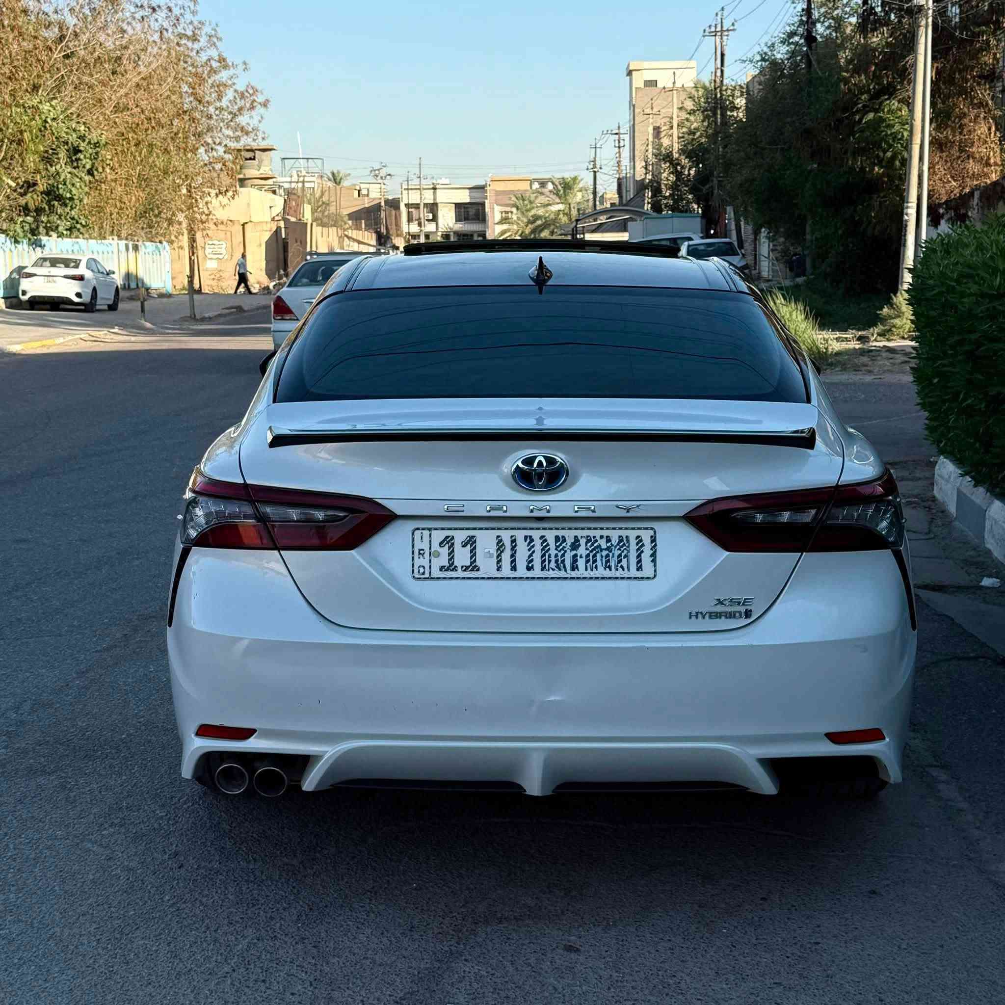 يا الله‏
𝐓𝐎𝐘𝐎𝐓𝐀 𝐂𝐀𝐌𝐑𝐘-𝐗𝐒𝐄 
Hybrid
تويوتا كامري (XSE) موديل : 2022
اللون : أبيض لؤلؤي تو كلر بلادي 

عداد المسافة :  35 الف

حجم المحرك : 2.5L ( 4.سلندر )
                                 (هايبرد 🔋)
الضرر : جاملغ امامي مبدل وبنيد مبدل والباب نصبغت نفسها ‏بيها تعديل بل شاصي بدون كص 
المواصفات : 𝐗𝐒𝐄
فـول مـواصـفـات داخل احمر
سلايد روف
ابواب  بصمة
بصمة تشغيل 
تشغيل عن بعد (𝐑𝐄𝐌𝐎𝐓𝐄 𝐒𝐓𝐀𝐑𝐓)
شاشة  كبير
كاميرا خلفية 
ويل 19 الرياضي 
حساسات خلفيه
هاند بريك بصمة
اوتو هولد (𝐀𝐔𝐓𝐎 𝐇𝐎𝐋𝐃)
اوتو ستارت (𝐀𝐔𝐓𝐎 𝐒𝐓𝐀𝐑𝐓)
اوتو ستوب (𝐀𝐔𝐓𝐎 𝐒𝐓𝐎𝐏)
رادار امامي (تحديد مسار)
‏‎رادار جانبي (نقاط عمياء)
‏‎حساسات خلفي 
مانع انزلاق+𝐀𝐁𝐒
3انظمة  (𝐄𝐂𝐎) (𝐍𝐎𝐑𝐌𝐀𝐋)(𝐒𝐏𝐎𝐑𝐓)
نظام EV MODE
تحكيم استيرن+ شفتات استيرن
كشنات جلد ، كشنات كهربائي
كشنات الامامي هيتر 
لايتات (𝐋𝐄𝐃) عدسة زينون بيلادي
اناره داخليه led 
ترحيب بلادي بالدواسات 
شاحن وايرلس
مثبت سرعه تفاعلي قيادة اليه 
تحديد مسار 

مكاني بغداد عامريه
السعر 176ورقه
اي استفسار ***********
