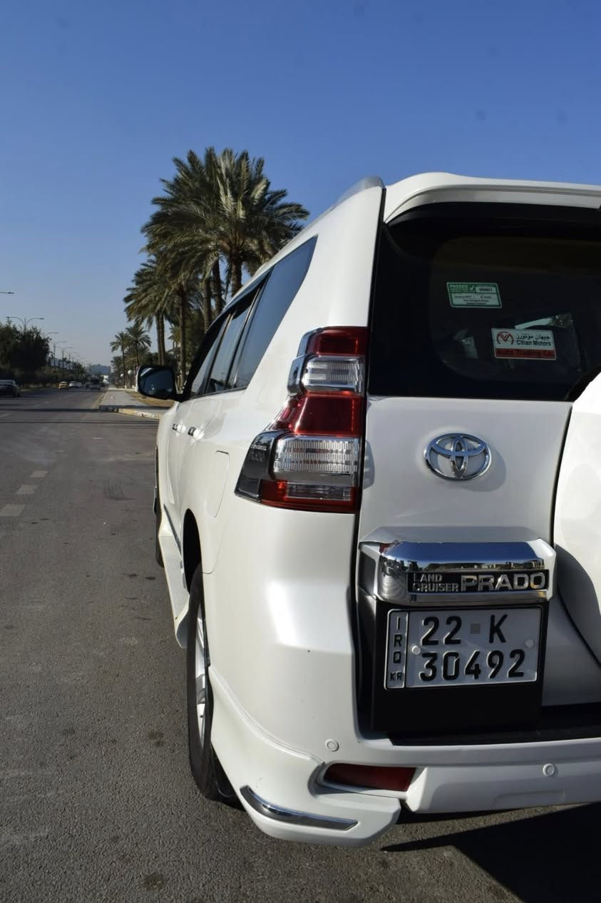 سلام عليكم
تيوتا برادو 
موديل 2014 
محرك 4 سلندر 2700
ماشية 200 الف قابل للزياده 
فئة TXL 
رقم اربيل بسمي هزة وفحص جديد شرط تحويل  

سياره كفاله فقط صبغ ربع القماره اثر شخوط شجره عده هاي مكفوله من كلشي

عنوان السياره بغداد حي الاعلام‭

رقم الهاتف 
***********

🔒 السعر 25 الف
