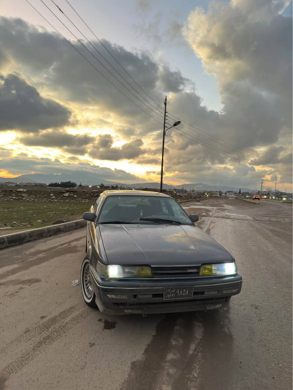 MAZDA( هەشتو بەخ)
بە ناوی خوای گەورە مازدا ئاڕم پلاستیک سلێمانی
سەیارەکە دەقی شەریکەیە چوار جام کارەبا بێ تەقەو ڕەقە چوار تایەی لۆک لەژێرە نەقوسانی نیە  کارەبای کامل ئیشەکات بەس بۆنی بەنزین ئەکا 
*********** السليمانية, العراق
