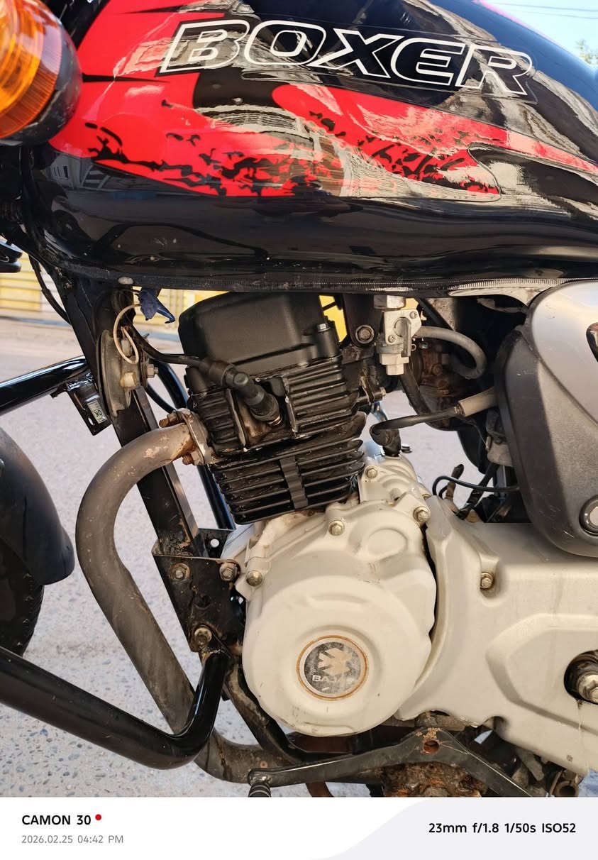 السلام عليكم دراجه بوكسر موديل 2022 دراجه مرقمه وباسمي تحويل ثاني يوم دراجه نضيفه ومتعوب عليها دراجه مكفوله وعليها ادامه كامله سعر 2500 وبيها مجال استفسار ‏‪***********‬‏أو مراسله عل صفحه
