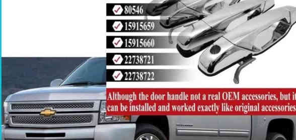 السلام عليكم للبيع يدات باب جمسي شوفر سلفرادو ٢٠٠٧ لحد ٢٠١٤ سعر تخم ٤٥ الف *********** يوجد توصيل
