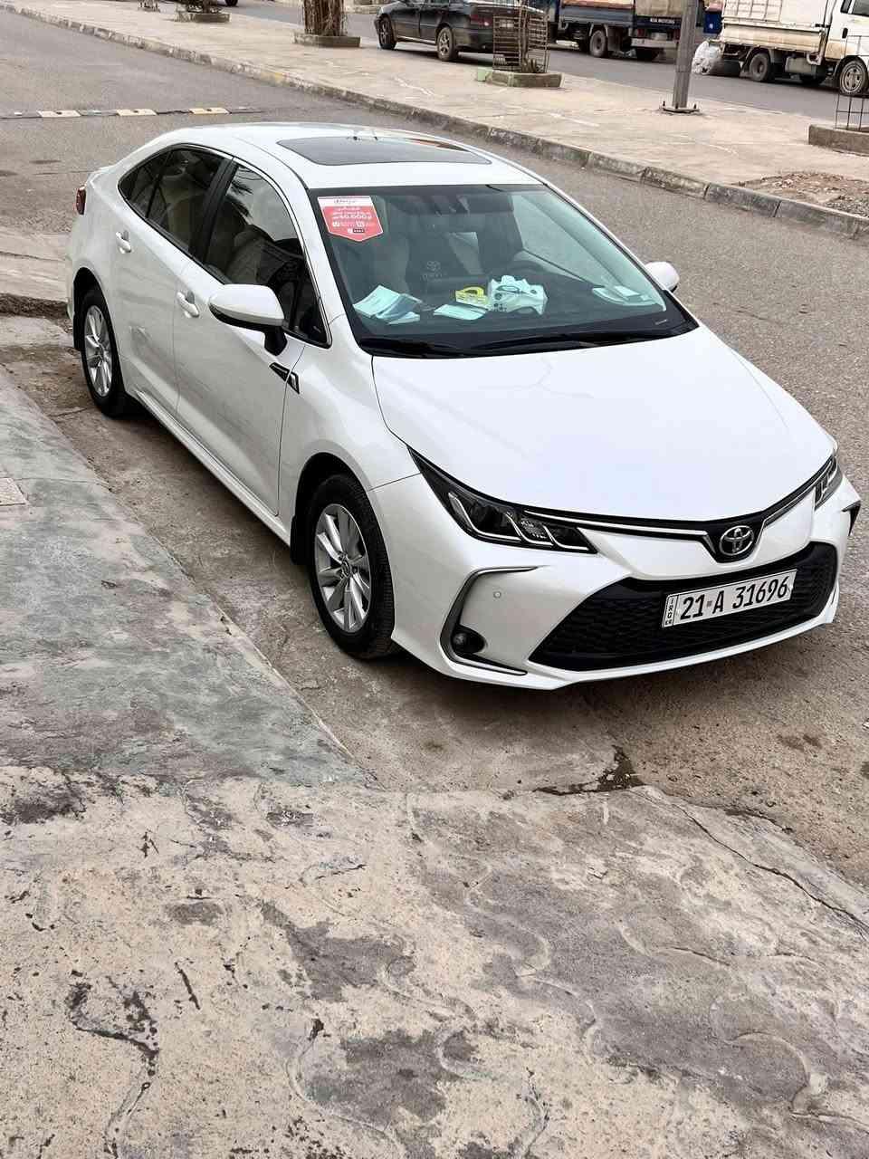 للبيع كورلا موديل 24 شرگة ساز ضمان
ماشه 17 الف
فول مواصفات واحد ع واحد 
كفاله عامه من كل شي تحويل ثاني يوم 
السعر 196
العنوان ديالى بلدروز 
مكلف بالنشر رقم صاحب السيارة ‭0771 399 2525‬
