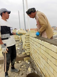 بناء • شغل درجة أولى • على المتر