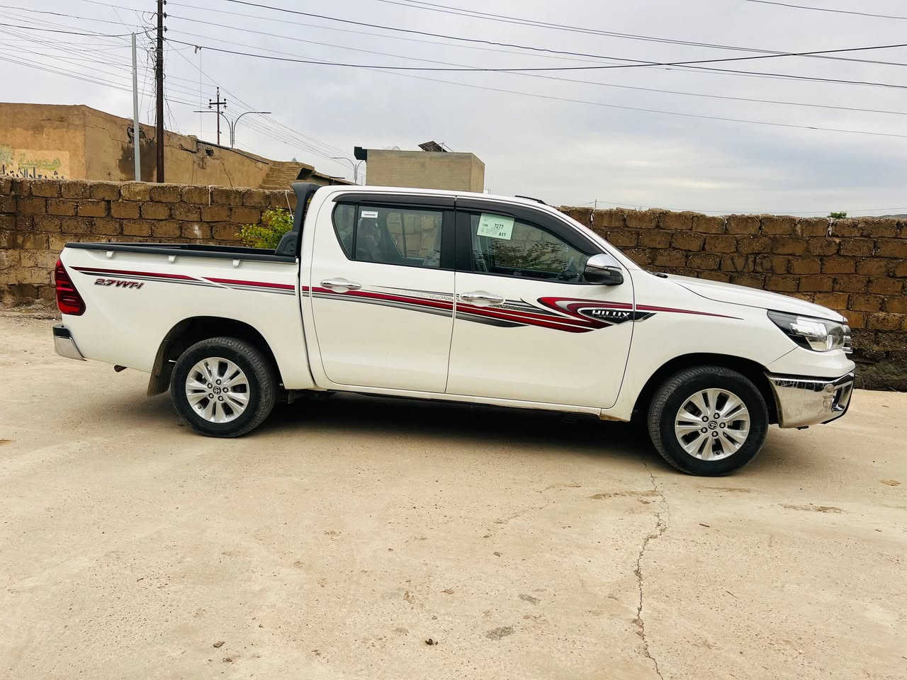 تيوتا هايلوكس موديل 2022
ماشيه ٩٧ الف حقيقي شرط الفحص
رقم جديد
هزه جديده
سنويه جديده شرط التحويل
السعر 265/بي مجال قليل
سياره جاهزه من الدعاميه لدعاميه بشرط بدون اي مصرف
العنوان صلاح الدين الشرقاط قرية سديره سفلى
رقم الهاتف ***********
