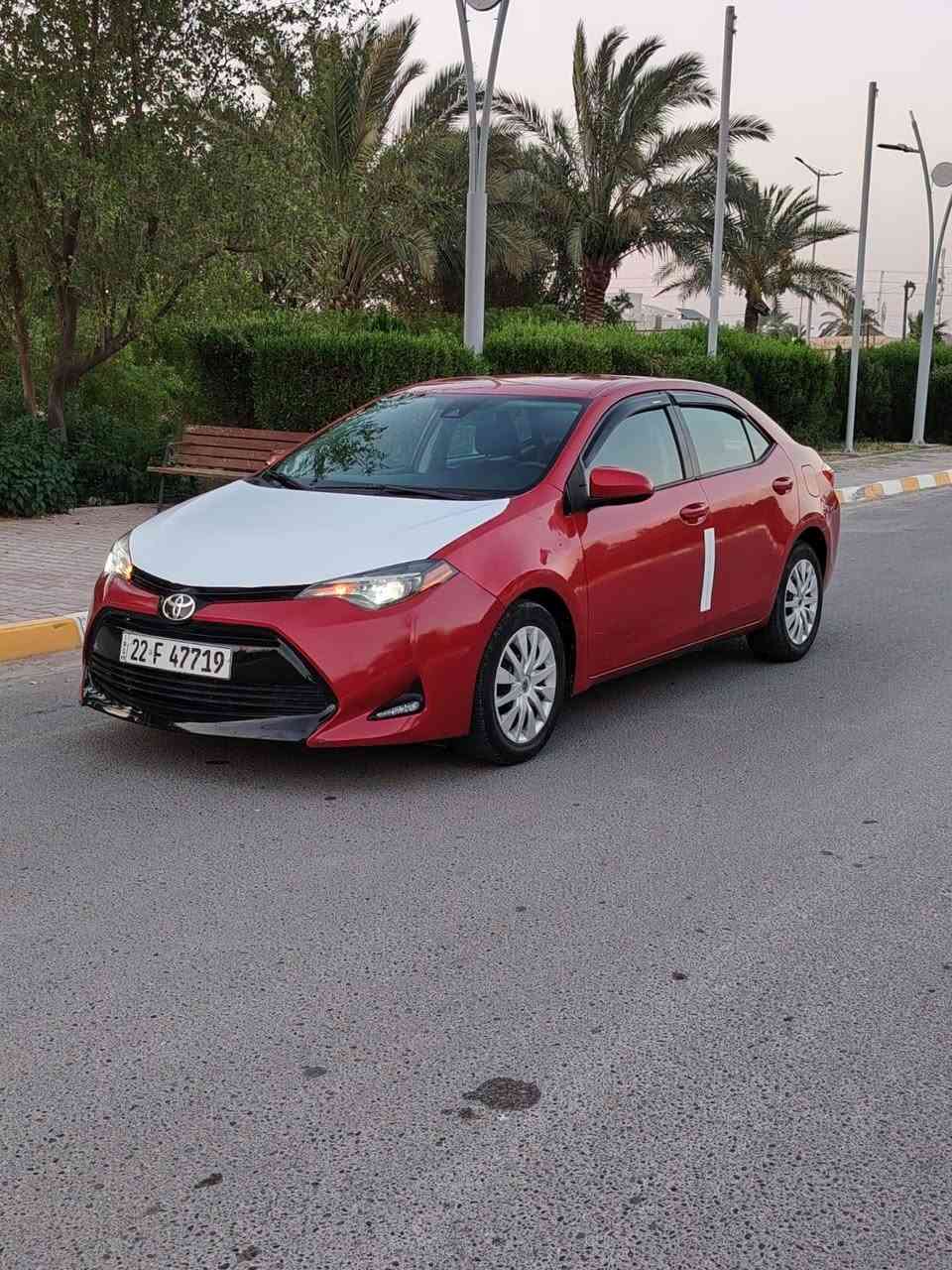 سلام عليكم ياالله
كورله 2018 أمريكي بسعر مناسب  117وبيهه مجال محرك وكير وتبريد كله بشرط صبغ بس بنيد بدون داخل هزه ورقم سنويه كل جديد تحويل مباشر تخم تايرات صدر امامي خلفي كله بشرط العنوان تكريت صلاح الدين رقم ***********
