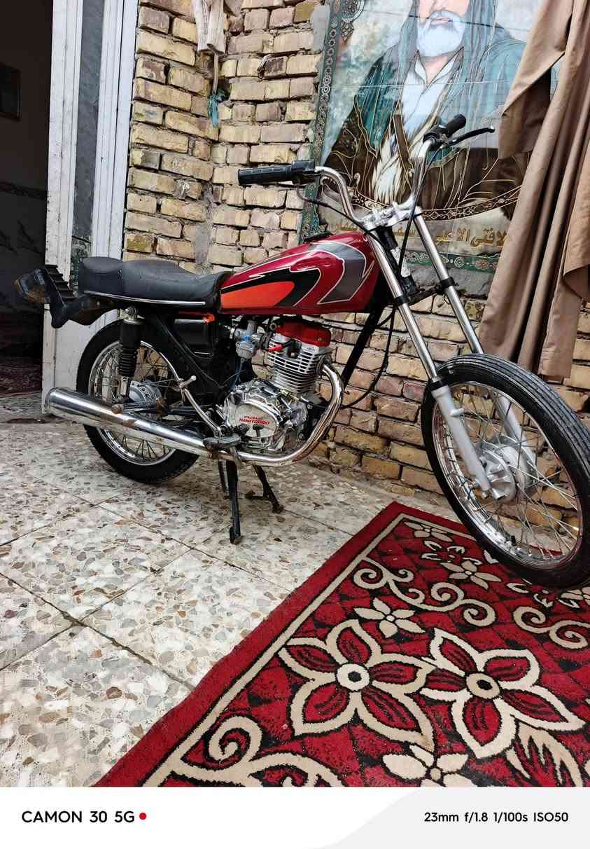 سلام عليكم دراجه تيربو كفاله مامفيلسه 
شاصي نامه اصلي غراضه كله اصلي صارله 4اشهر معمره نضيفه  
بدون اوراق بدون السعر 650
الستفسار ***********
*********** 
ميسان مركز
