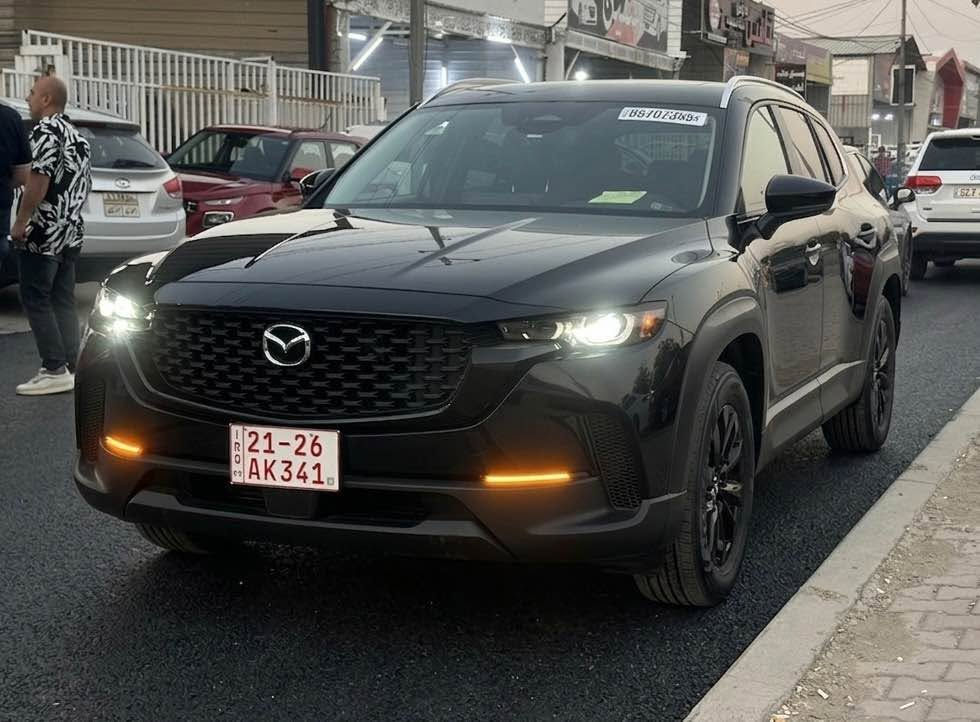 مازدا CX_50 Gs_L 
موديل : 2025
العداد : 12 كيلومتر
السعر : 204  بدون رقم بي مجال
ضررها : باب مبدل بلادي نفس لون هلال جاملغ صبغ ايرباك تكمه راجع بلادي وسستم بلادي شرط الفحص والترقيم
مواصفات :
_محرك 25 تنفس طبيعي
_ بصمة
_هاند بريك بصمة
_ بانوراما
_ مقاعد كهربائية 
_ صندوق كهربائي 
_ هاند بريك بصمه
_ اوتو هولد
‏_AWD
_ رادار امامي وجانبي
_ تحديد مسار
_ نقطة عمياء
_لايت ليد زينون
_ بك لايت ليد
_ ويل كروم
_مقاعد جلد
_ مقاعد هيتر
_ تبريد قطعتين
رقم كاتي : تترقم اربيل أو سليمانية كلفة رقم ١٥ ورقة بسم المشتري
العنوان : كركوك شارع المعارض 
للاستفسار : *********** كركوك, العراق
