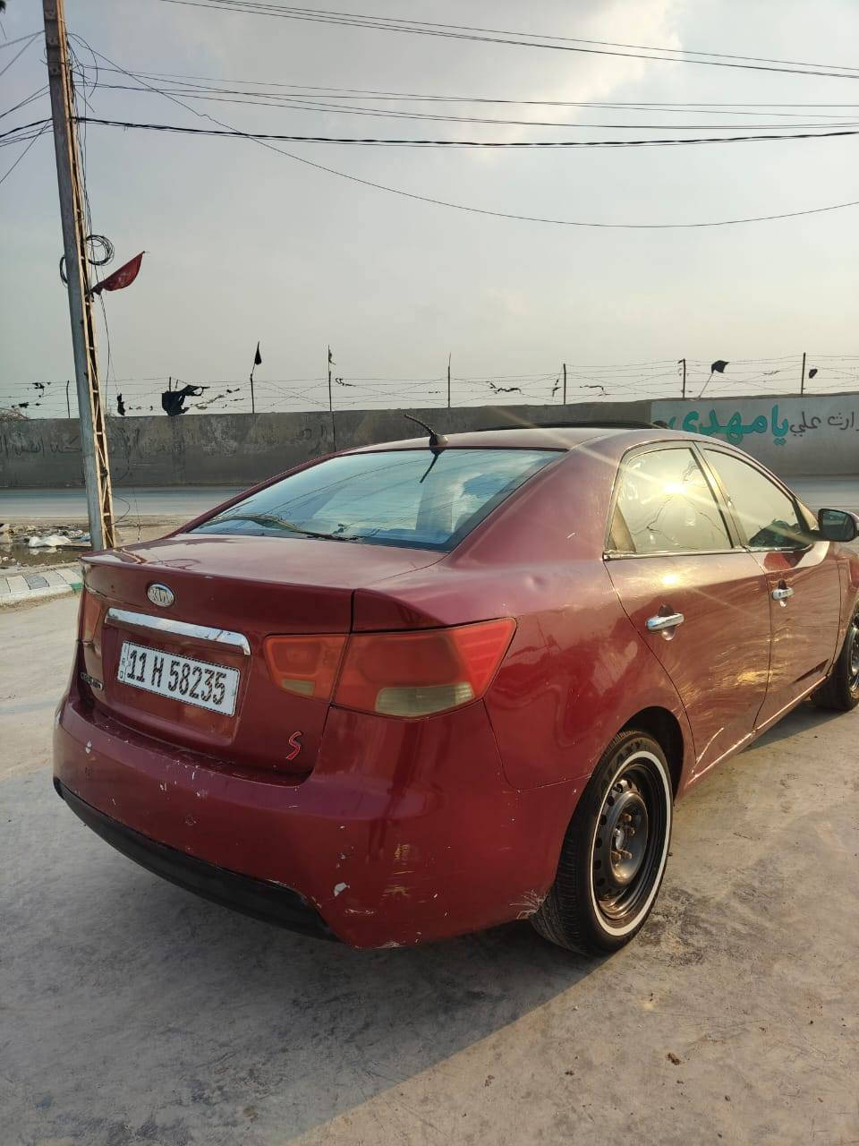 السلام عليكم كيا سيراتو  1600 دوش المرغوب موديل 2010 خليجي السيارة تخم تاير خط ابيض فتحة سلايت كير محرك جدد صدر امامي خلفي جديد تدفئة  تبريد ثلج بيهة طخة بالجاملغات الخلفية بدون دواخل وصبغ حزام  رقم بغداد دولي مكاني بغداد جسر ديالى القديم السعر 80$ ***********
