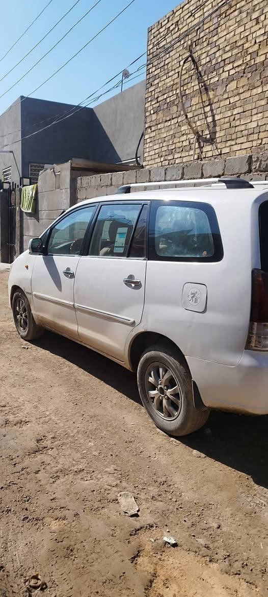 تيوتا اينوفا موديل 2006سبعه راكب رقم دولي جديدخصوصي باسمي امداور ثاني يوم رقم نجف مكينه وگير مكفولات تخم تاير حداديه جديده تدفئه وتبريد اتلث قطع بيه طخات بسيطه علبارد السعر 100وبيه مجال ***********
