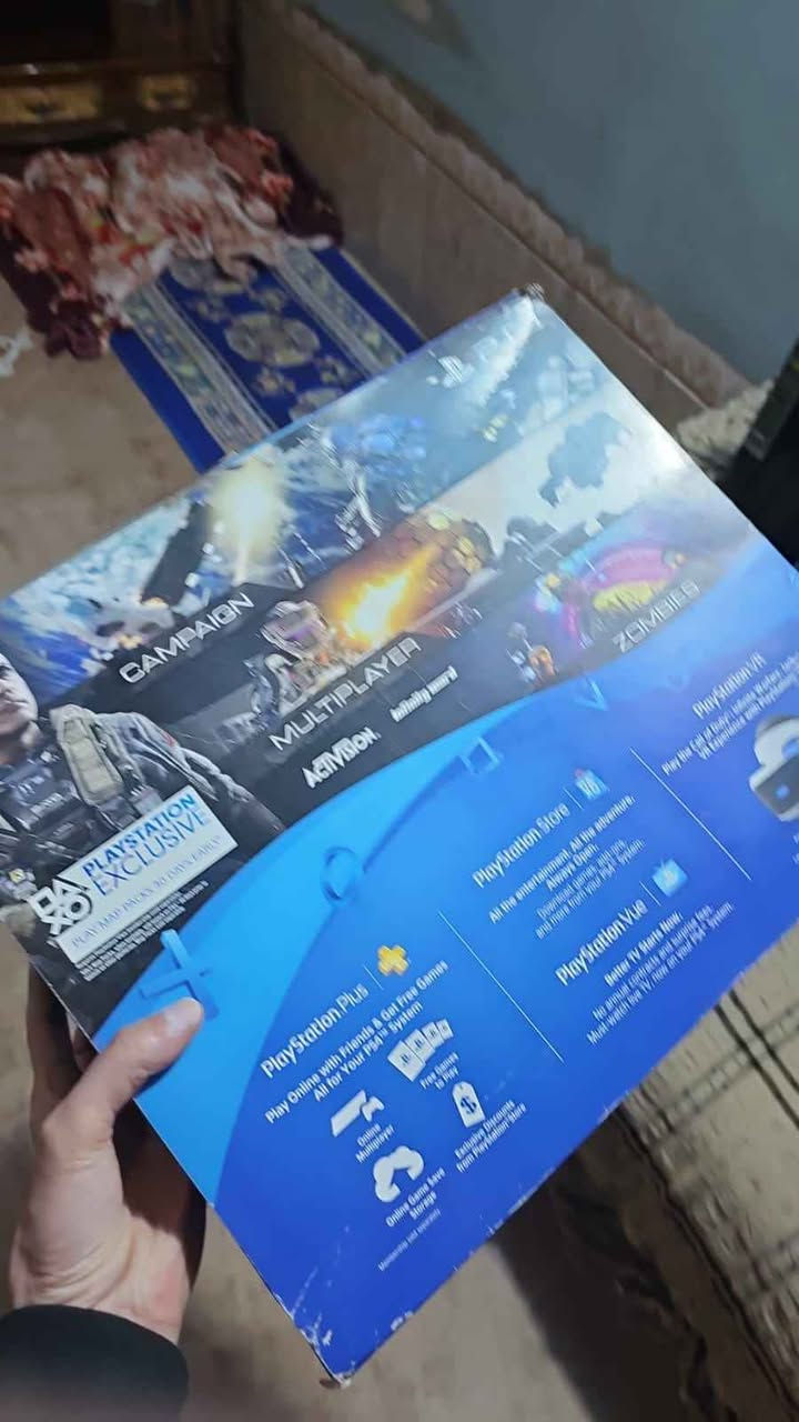 جهاز بلاي فور أميركي ريجن، وان 500 جيجا. ملحقات كاملة، نظيف ما مفتوح مع. قرصين، جي، تي، إيه، وأنشارتد. مع يدتين وكارتونته موجودة السعر  240 وبي مجال النجف, العراق


**إذا كنت صاحب هذا الإعلان وتريد حذفه لأي سبب، رجاءا أرسل رسالة إلى الدعم الفني**