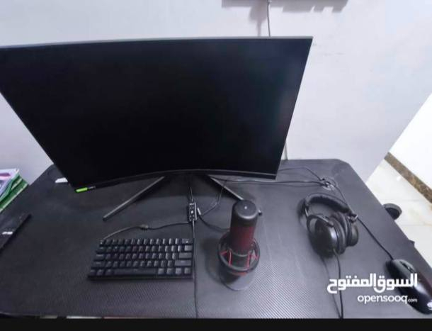 للبيع (أو مراوسة مع لابتوب) PC Gaming شبه جديد مع كامل الملحقات 🔴
🖥️ مواصفات الجهاز:
 • CPU: Intel Core i5-12400F
 • GPU: NVIDIA RTX 3060 12GB
 • RAM: 16GB DDR4 3600MHZ G.SKILL
 • Storage: SSD NVMe 256GB + 1TB HDD
‎ • النظام: Windows 11 أصلي
‎ • الحالة: استخدام قليل جدًا ( شهرين) – نظيف 100%

‎🎮 الملحقات المشمولة مع الجهاز:
 • 🖱️ ماوس جلوريس اصلي glorious model I / glorious model o
 • 🖥️ شاشة Samsung G7 27 إنچ مقوسة
 • دقة 2K (2560×1440)
‏ • 240HZ QLED
 • كيبورد + باقي التوصيلات كاملة (سماعة كلاود 2 هايبر اكس، والمايك كوادكاست HyperX cloud 2, hyper x QuadCast)

✅ الجهاز قوي جدًا للألعاب الحديثة، التصميم، والمونتاج
✅ لا مشاكل، لا صيانة، لا حرارة
✅ جاهز للتجربة عند الاستلام

💰 السعر المطلوب:
👉 1,550,000 دينار عراقي (قابل للتفاوض البسيط)

للتواصل واتساب *********** 
📍 المكان: البصرة
