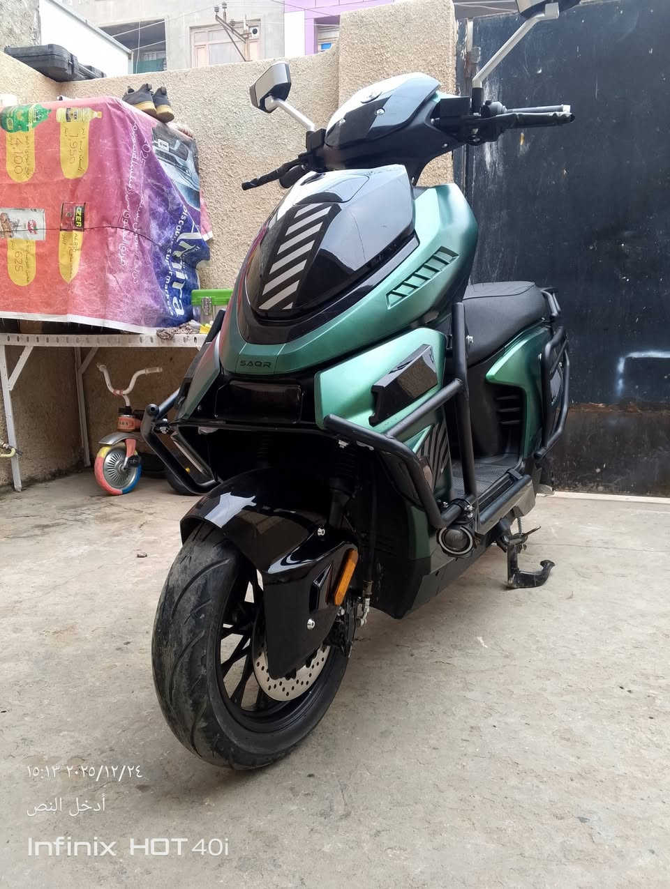 السلام عليكم دراجة شحن بطارية ليثيوم بعدهه جديدة استخدام شهر للبيع سعرهة مليون 150 مكاني بغداد الغزالية رقمي ‏‪***********‬‏ أو واتس اب ***********
