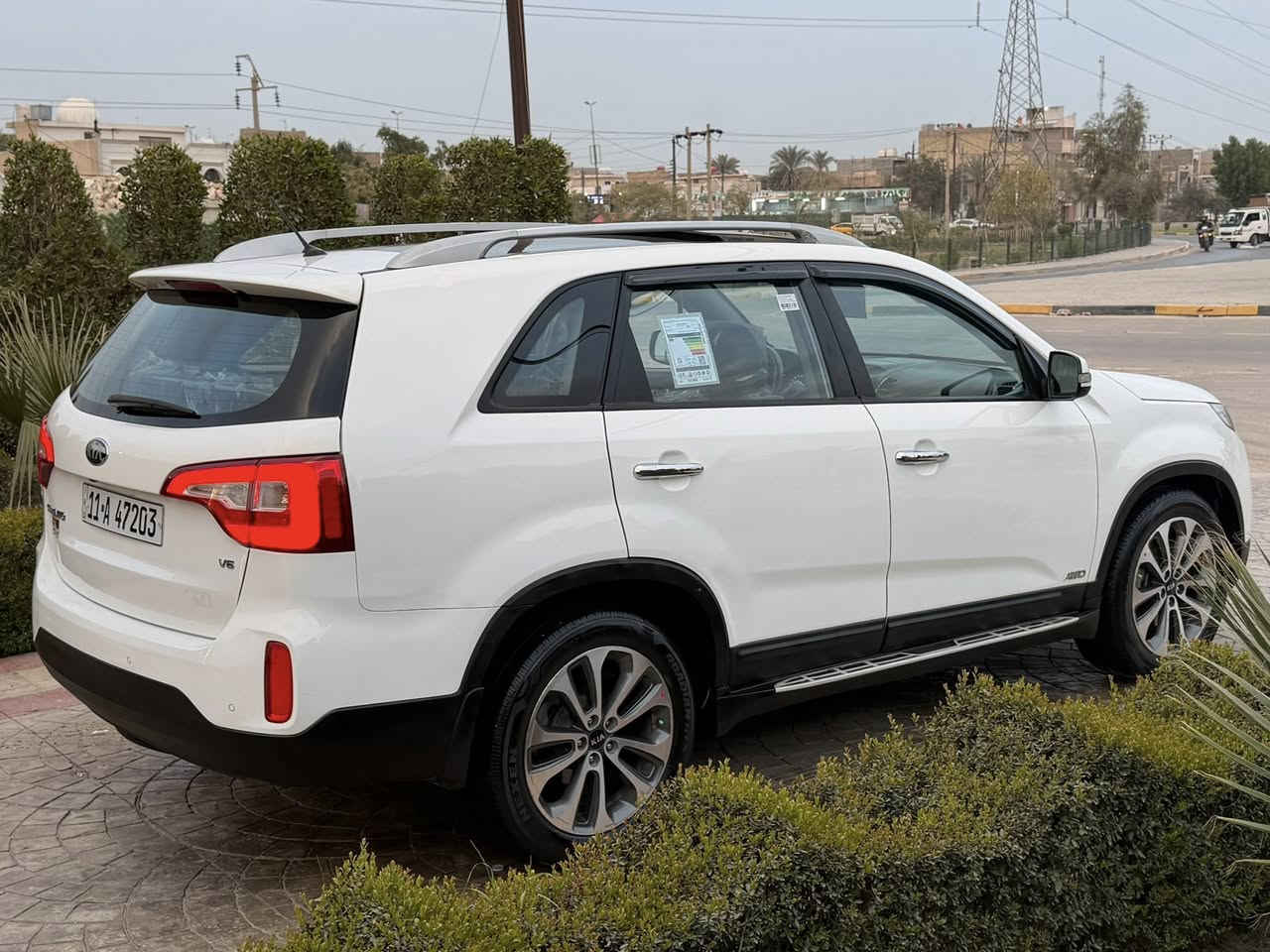 يالله 
سلام عليكم للبيع كيا سورنتو موديل ٢٠١٣ خليجي كفاله بدون قطره صبغ ولا تبديل كير مكينه تبريد حداديه تخم تاير كله جديد فوول مواصفات 
بانوراما 
بصمه
تحكم ستيرن
٧ راكب 
٦ سلندر 
زراك لايت 
لد امامي
لد خلفي
كشنات كهرباء
فول الفول  رقم بغداد تحويل ثاني يوم
العنوان بغداد البياع السعر ١٦٨ وبيه مجال للاتصال ***********
