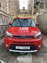 كيا صول للبيع موديل 2019 حادث باب السايق وباب خلف السايق وجاملغ جهة ال...