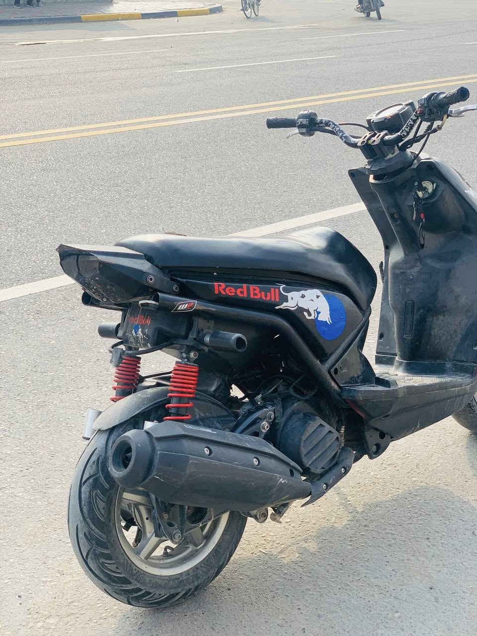 سلام عليكم جبلي نوزل 2013 دراجة حلوة مرتبة كهربائيات كلة شغال بية بك لايت R6 وكلجات رياضي مكينة 58 هاون صاروخ  بيهة ستيرن يدات ملقط عنبار قطرة كلة رياضي واصلي ما بيهة برغي تجاري مكينة خرسة الدراجة نقصهة سلف لان سلفهة بلادي ما يفر المكينة بقوة تجي اشغلهة الك اطيك ياهة شغالة بس تسد الجويتر يخف الوكم تشتغل نكرة مجرد سلف مكفولة كفالة المكينة لا تدخين لا تنقيص تجي افصلك بيهة السعر 750 بيهة مجال بسيط جوة السوك والله ومستعجل  لو ما متوازي ما أبيع بهيج سعر أو مرواي بدراجة مرتبة وحلوة مكاني كربلاء ***********
