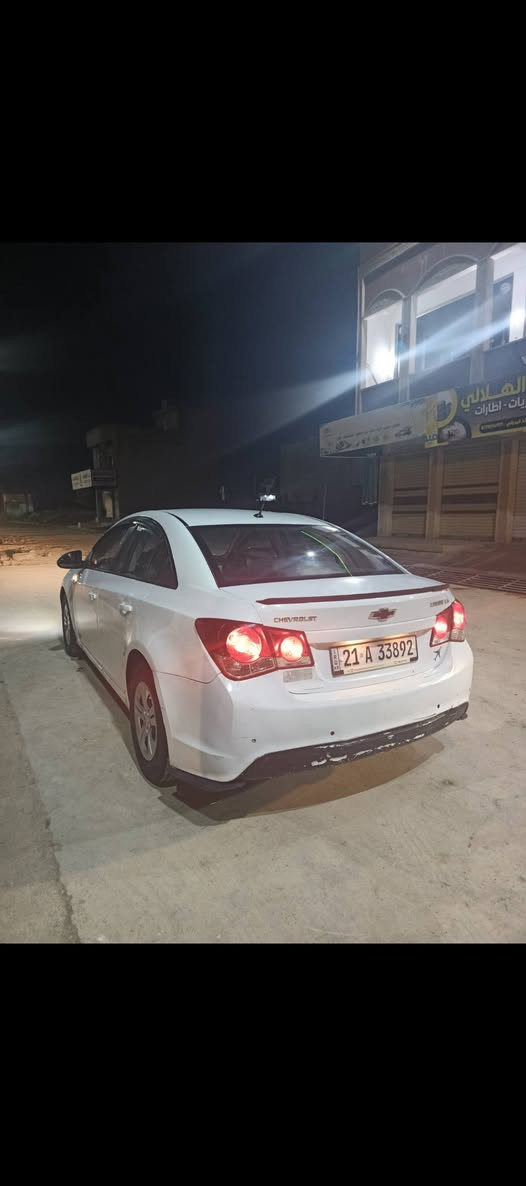 شوفرليت كروز 2013 
 السعر   69 ورقة فقط ٦٩ 
رقم سليمانيه سنوية هزة جديدة 
بدون صبغ بدون ظرر 
كير محرك شرط 
بدون غرامات 
 كير توماتيك 
محرك ١٨٠٠ 
جامات كهرب 
تحكمات سترين 
تدفئة تبريد شرط 
سيارة جاهزة كاملة  
للستفسار الاتصال 
***********
