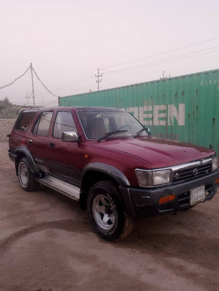 ياالله للبيع جيب تيوتا سورف رقم بصره مااندل المالك مالته وسنويه بيها فقط نسخه مكينه 3000 ففتي كير نضيف
السعر 26 وبيه مجال ***********
