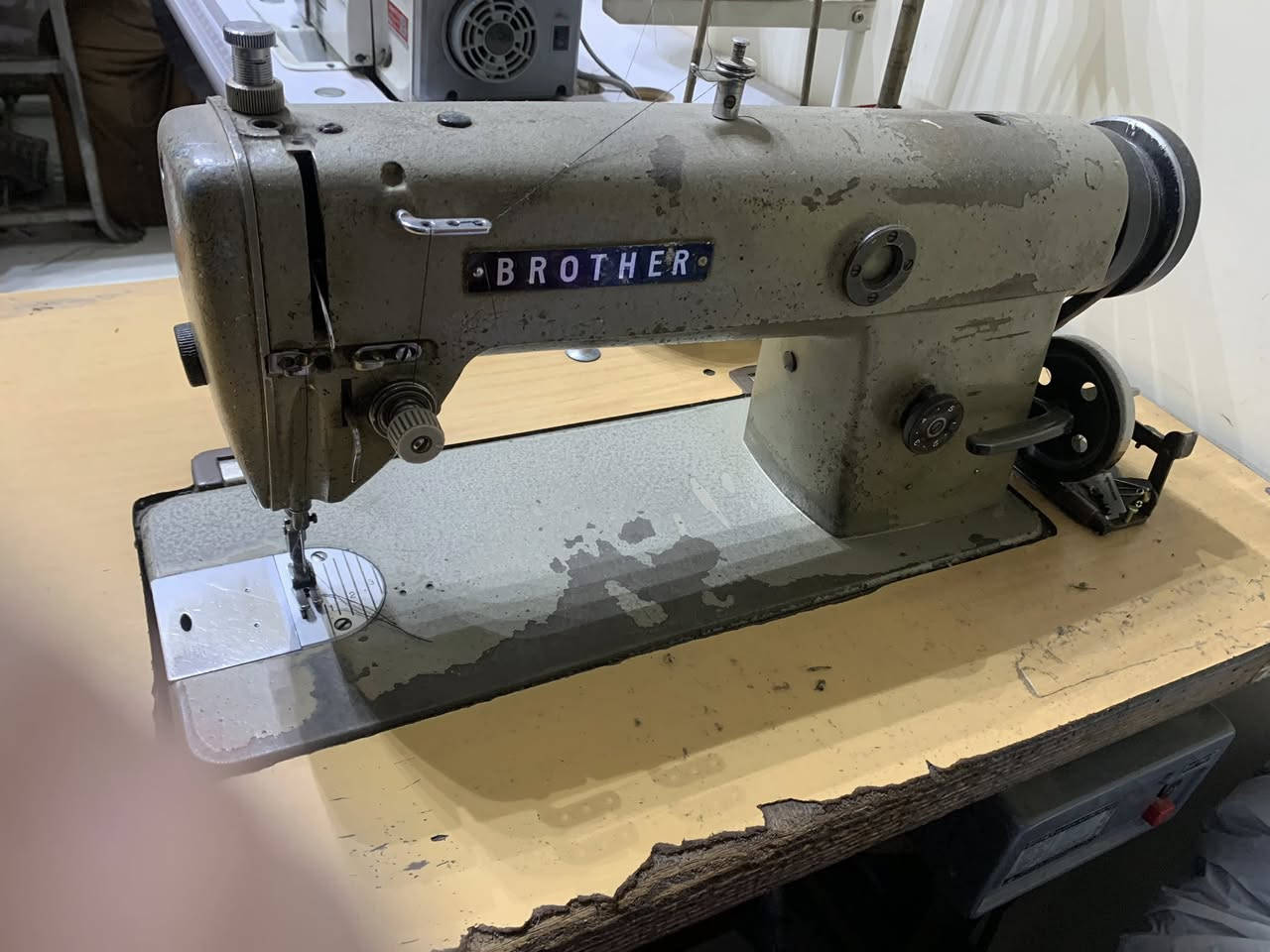 مكينة براذر للبيع 150 الف وبيها مجال المكان في بغداد مدينة الصدر  للاستفسار ***********
