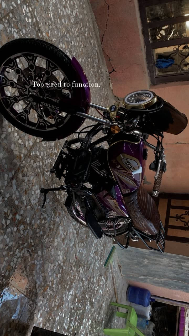 السلام عليكم تريد دراجه مرتبه وشي اصلي ؟ تعال يمي دراجه سونك الختم الاصلي يعني شنو يعني دراجه فول قوه تقليد الدايون محركها ٢٠٠ ضاغطه وزنجيل يعني شلعه ومعدل تشك الكاع وبعد ؟ ام بي ثري داخل العداد  عدادها الكتروني لد واشاره تشتغل بل سكن تشغيل عن بعد سويج سجينه ريمونت عقل يتحول رياضي لون بنفسجي مميز وفوك كل هذا الدراجه ماشيه بس ٥٧٠ كيلو يعني شنو يعني زيرو موديل ٢٧ واوراقها كاروتنه مو سكنر مثل العاديات بيها شيالات مال دايون يعني الوراك يصعد فول راحه دراجه كلش قويه وعمليه واذا انت ع باب الله تفيدك للدلفري وكل هذا بيش ؟ بس ب950 والشراي بي خير ويدلل اكو فديو بل صور شوفه زين الدراجه مابيها نقص عنواني بابل شارع ٨٠ اتصل وتدلل ***********
