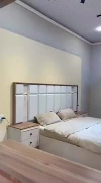 غرفة نوم كلاسك 10 قطع  نفس الصورة بالضبط💯 برغي وجوي حديد سرير جك خزان ...
