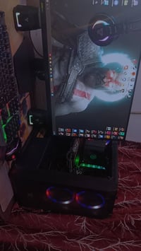 للبيع تجميعه كاملة AMD Rx 5700 xt 8g Core i5 14440f 16  Ram 16g 8*8 Ma...