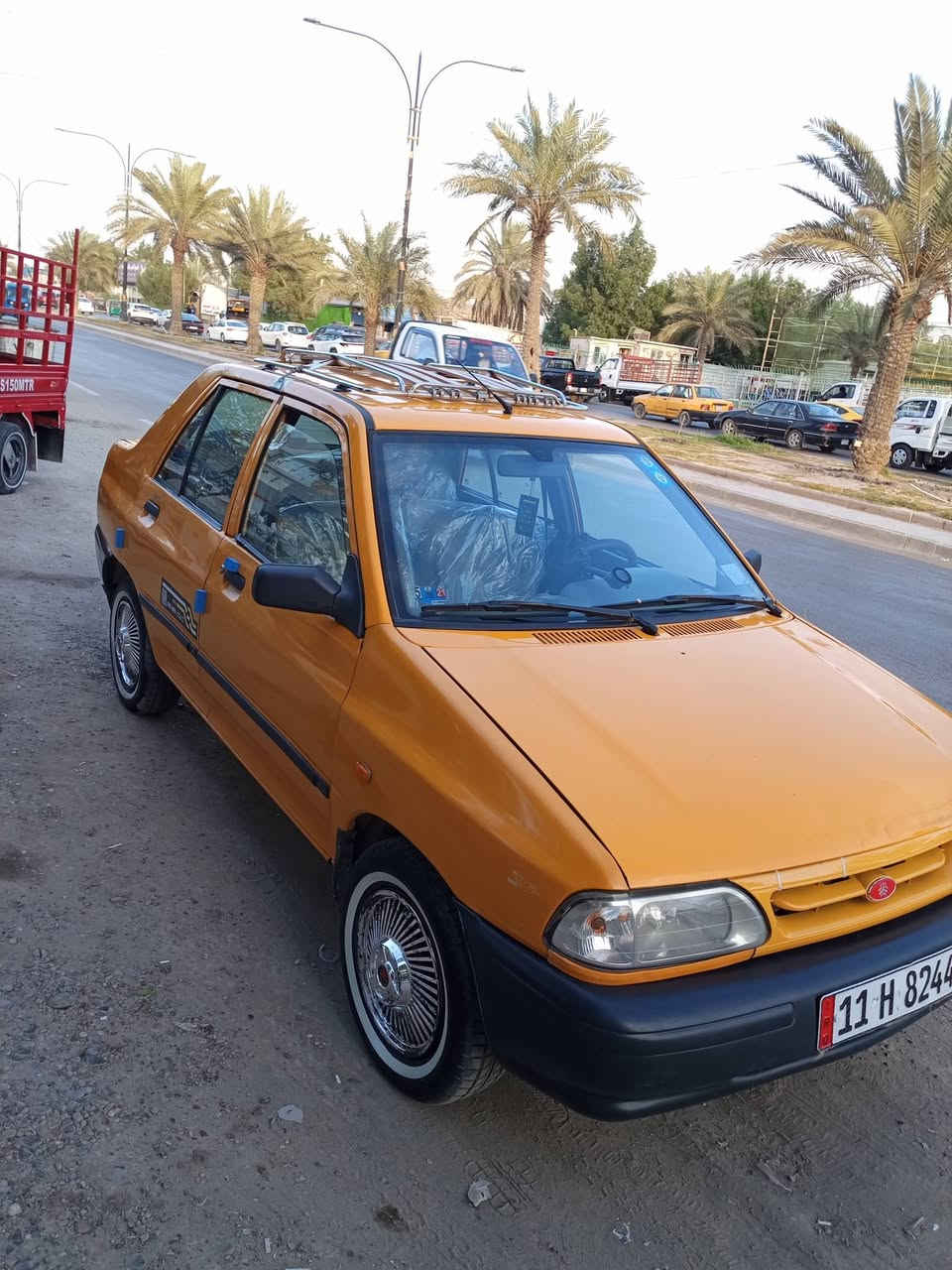 السلام عليكم
سايبا 2018 للبيع 
رقم بغداد انكليزي 
سنوية لـ2030 باسمي 
تدفئة تبريد شغال نقص غاز فقط 
شواصي واحد معمر

مكينة كير خير من الله 
كشر شوفت عينك بيها صبغ جهة صدر 
تخم تايرات جديد 

غرامات وهيئة مصفرة 
مكاني بغداد الشعلة 

السعر 39 ورقة بيها مجال قليل حك جيه 

***********
