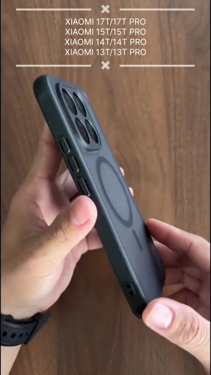 توفرت  #Xiaomi17TPro 🤩🔥
كفرات شفافة و  معتمة تدعم الشحن اللاسلكي #MagSafe 
خامة ممتازة أطراف سليكون لحماية اطراف الهاتف من الخدوش 
و تتوفر لصقات شاشة اصلية زجاجية  لحماية الشاشة من الكسر 
تتوفر عدسات زجاجية اصلية  لحماية الكاميرا بألوان متعددة 
يتوفر توصيل لكل محافظات العراق ب 3 الاف دينار فقط 
#xioami17tpro
#xioami17t
#xioami17ultra 
#xioami17 5G
#xioami15tpro 
#xioami15t
#xioami14tpro 
#xioami14t 
#xioami13t /13tpro


**إذا كنت صاحب هذا الإعلان وتريد حذفه لأي سبب، رجاءا أرسل رسالة إلى الدعم الفني**