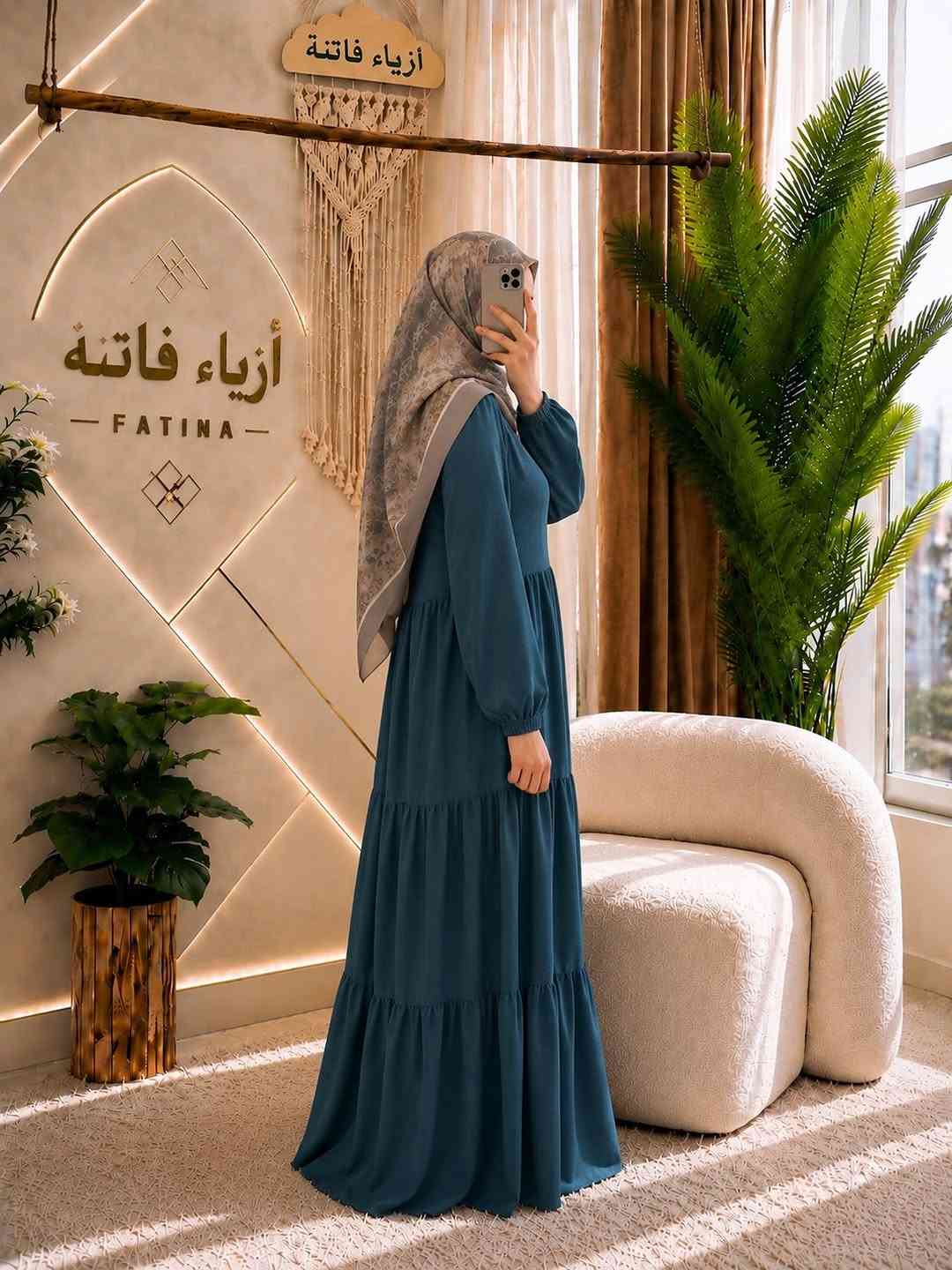 ازياء فاتنة
فستان ساده دبل كلوش 
موديلات فاتنة… ماتتفوت 
حصراً من ماركة فاتنة 
• مع الشال او الربطة هدية 🎁 
• طول الفستان 160 سم 
• ⁠فصاله يرهم ؏ ڪُـل اشكال الجسم
• تفصيله مريحة فصال فخم 
• تنطي مظهر انحف باللبس
• ⁠ ✨
قطعة تبقى وياج سنين وما تبطل موديلها 👌

متوفر حالياً بكمية محدودة
راسلينا خاص واحجزي بسرعة قبل النفاذ 💌

#ازياء_فاتنة⁩⁩
قالب راهي 
___________________________ 
🖊️ االــخـــــــاامــة :- 
“كتان ايطالي ” فاخر “ مستورد هو من الأقمشة التي تتميز بنسيجها الفخم ويمتاز بمقاومته للتجعد وسهولة غسلة.
• القماش بي  لمعة بسيطة
 ❥ ─── ❥ ─── ❥ ─── ❥ 

القياسات عادية وخاصة 

🌱القياس العادي):- 
تلبس وزن من 70 الى 90 كــــيـلـو ⚖️ 
يعني يلبس قياس . 42. 44. 46. 48

🌱القياس الخاص):- 
تلبس وزن من 90 الى 120 كــــيـلـو ⚖️ 
يعني يلبس قياس . 50. 52. 54. 58 
_______________________ 
ســــعـــر  الفستان بـــ 55 الفــــﮯ 
وية هدية 🎁 الشال او الربطة 
_______________________ 
للحجز والاستفسار المراسلة ؏ــلى الواتساب :- ***********
***********
