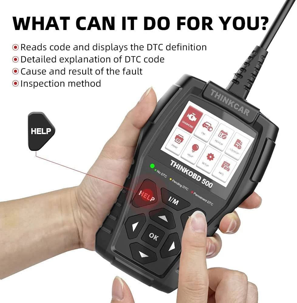 ثينك كار ماسح ضوئي OBD2، احدث اداة مسح ثينك او بي دي 500 لعام 2022، وظائف OBD-II كاملة، قارئ رمز المحرك، يغطي اكثر من 100,000 سيارة، قراءة/مسح الرموز، بيانات حية 2 في 1، تحديثات مجانية، اسرع واسهل


**إذا كنت صاحب هذا الإعلان وتريد حذفه لأي سبب، رجاءا أرسل رسالة إلى الدعم الفني**