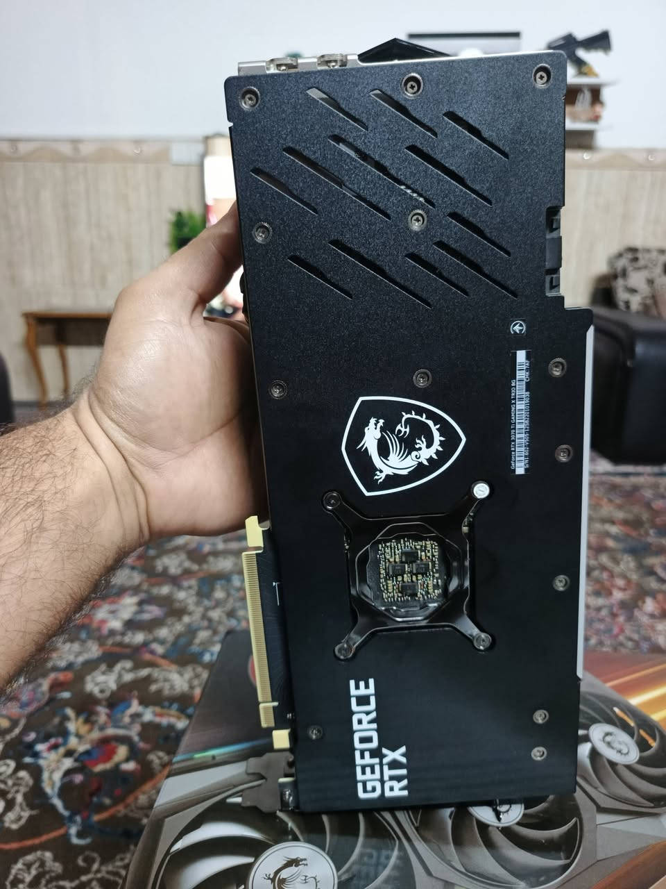 السلام عليكم
كرت شاشه 3070ti مثل ما موضح بالصور نضافه ١٠٠٪ استخدام كلش قليل للبيع أو مراوس مع كارت 3080ti أو أعلى بفرق بالمعقول سعر الكرت ٥٥٠ الف 

***********
