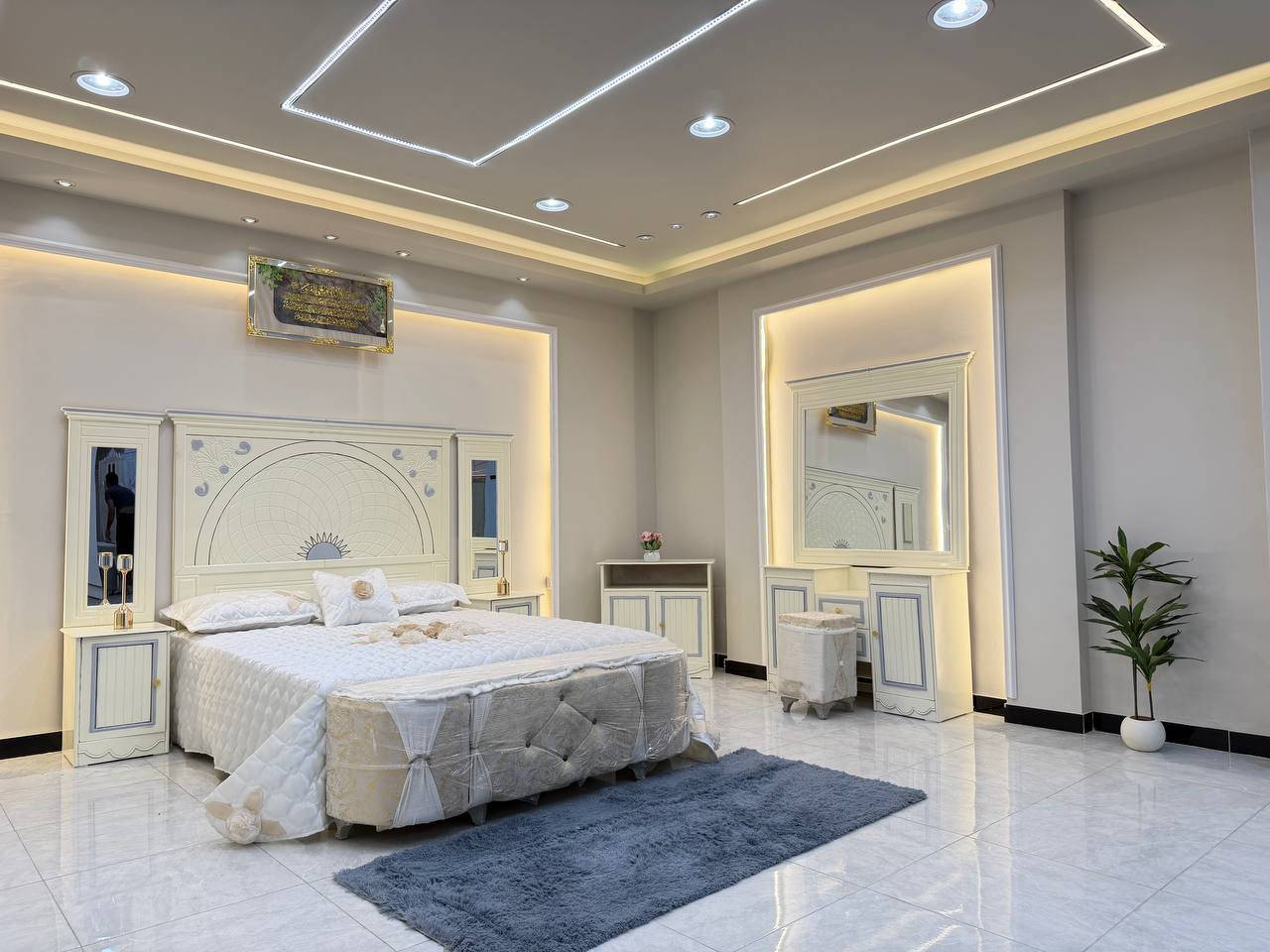 🔅تفاصيل الغرفة المرمري  ....

خارج ٤ملم ام دي اف 🔺
وداخل معاكس ٣ملم 
صبغ حراري  درجة اولى 

عدد القطع  ٧ قطع 😍
🔺1 //جرباية  قياس  ١٦٠ × ٢٠٠ 
🔺//ميز جانبي ايسر قياس ٥٠
🔺2// وميز  جانبي  قياس ٥٠
🔺3// زاوية ارتفاع مترين عرض ٨٠
🔺4// وميز بلازمه  
🔺5//وميز مراية ارتفاع مترين عرض ١٢٠
🔺6// وكنتور ٦ باب  ارتفاع مترين و١٥ طول ٣ متر و١٥

القطعه الثامنة حسب الطلب شازلون
شازلون 
شازلون مخزن 
يوجد توصيل لجميع المحافظات


**إذا كنت صاحب هذا الإعلان وتريد حذفه لأي سبب، رجاءا أرسل رسالة إلى الدعم الفني**