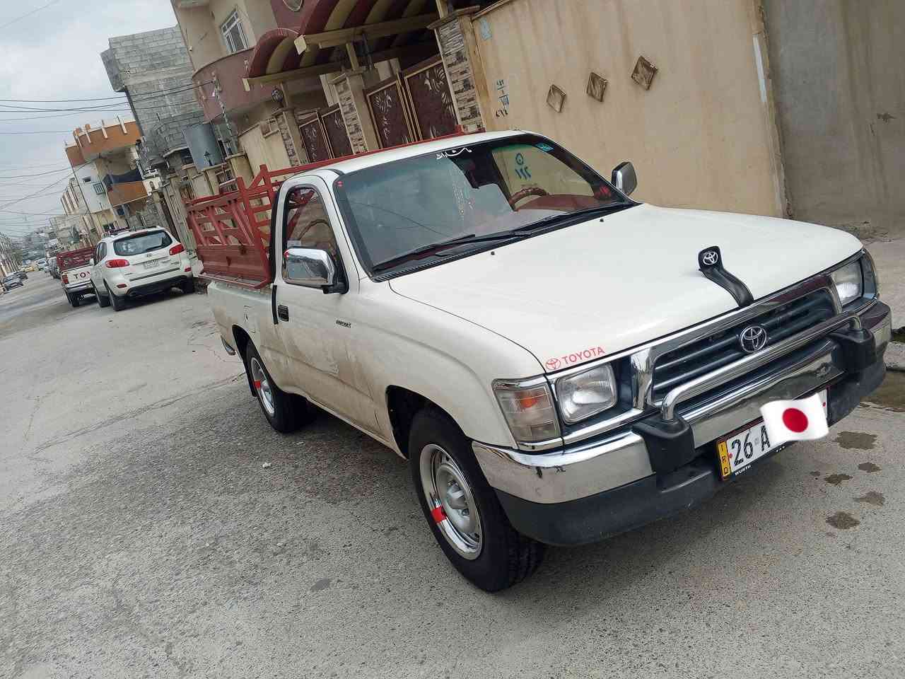 السلام عليكم بيكم 2001 للبيع مكفو له من الصبق محرك كير شاصي اكسن شرط سنويه جديده بسمي اني الشرعي السعر 110 وبيه مجال بسيط رقمي ***********()
