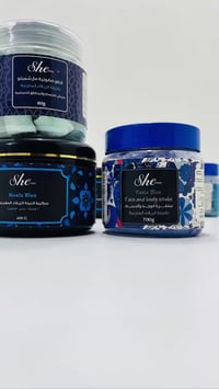 نيلة زرقاء • تقشير الجسم • صابونية She One